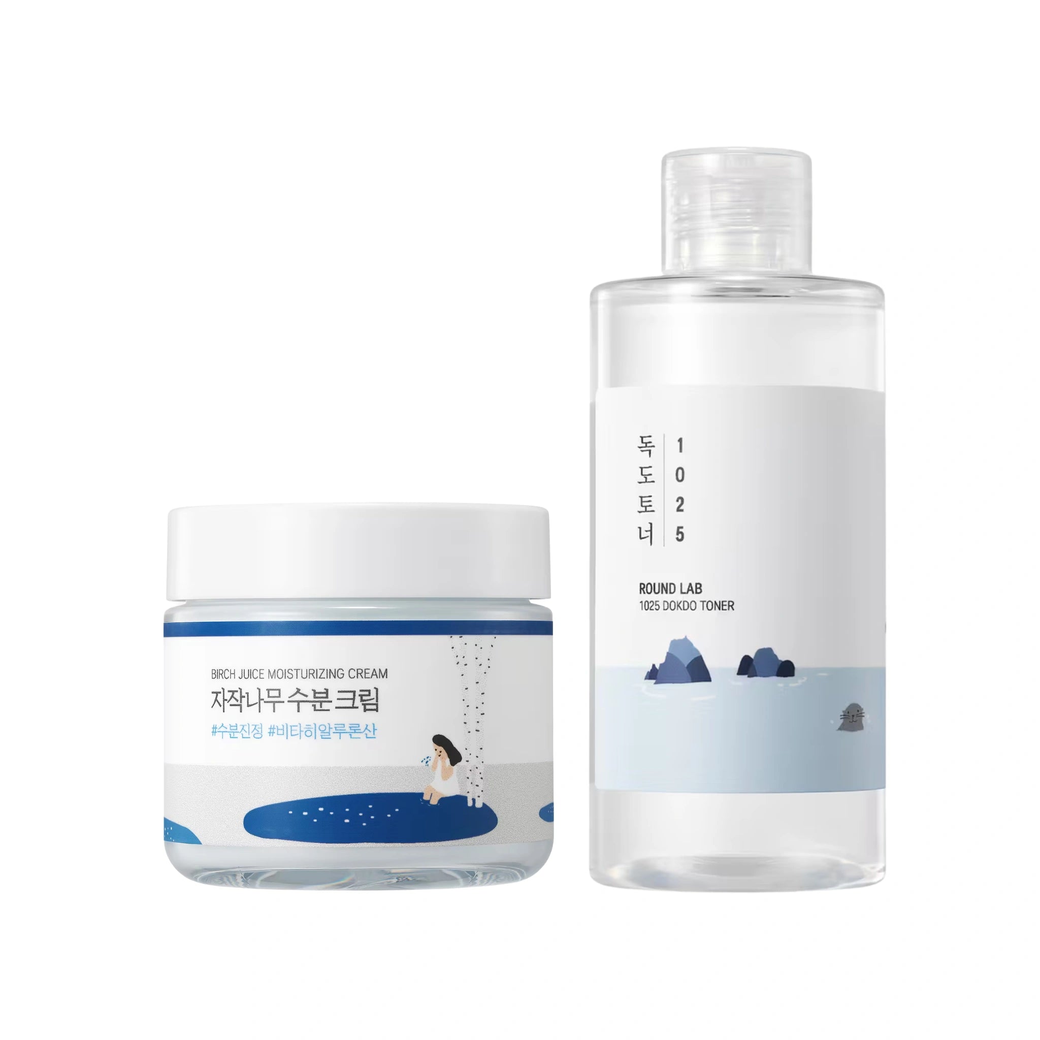 1025 Dokdo Toner + Cremă Hidratantă pentru Barieră Fortificată