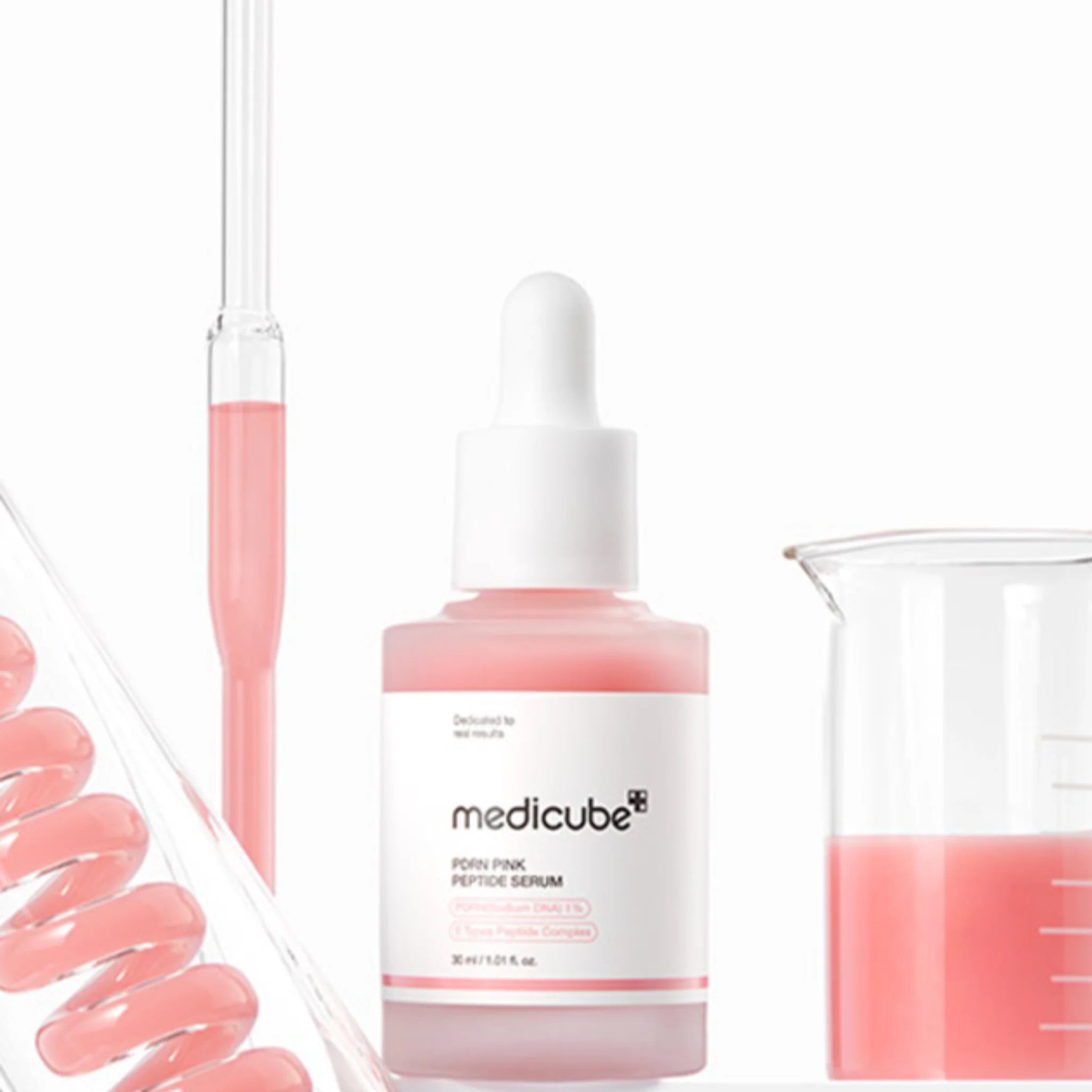 PDRN Pink Peptide Serum - Ser Iluminator cu PDRN și Peptide pentru Elasticitate