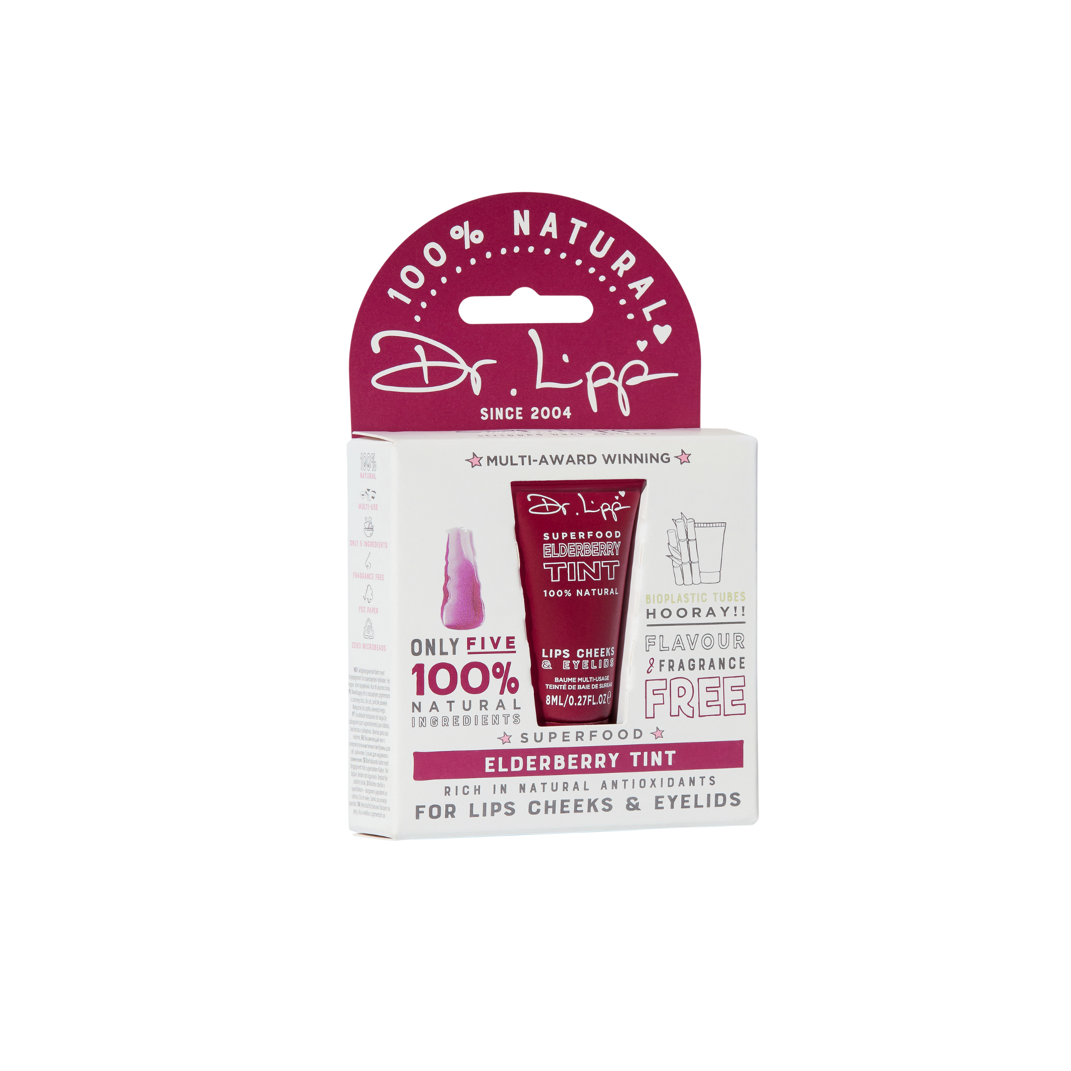 Balsam Hidratant pentru Buze 4-in-1 cu Soc