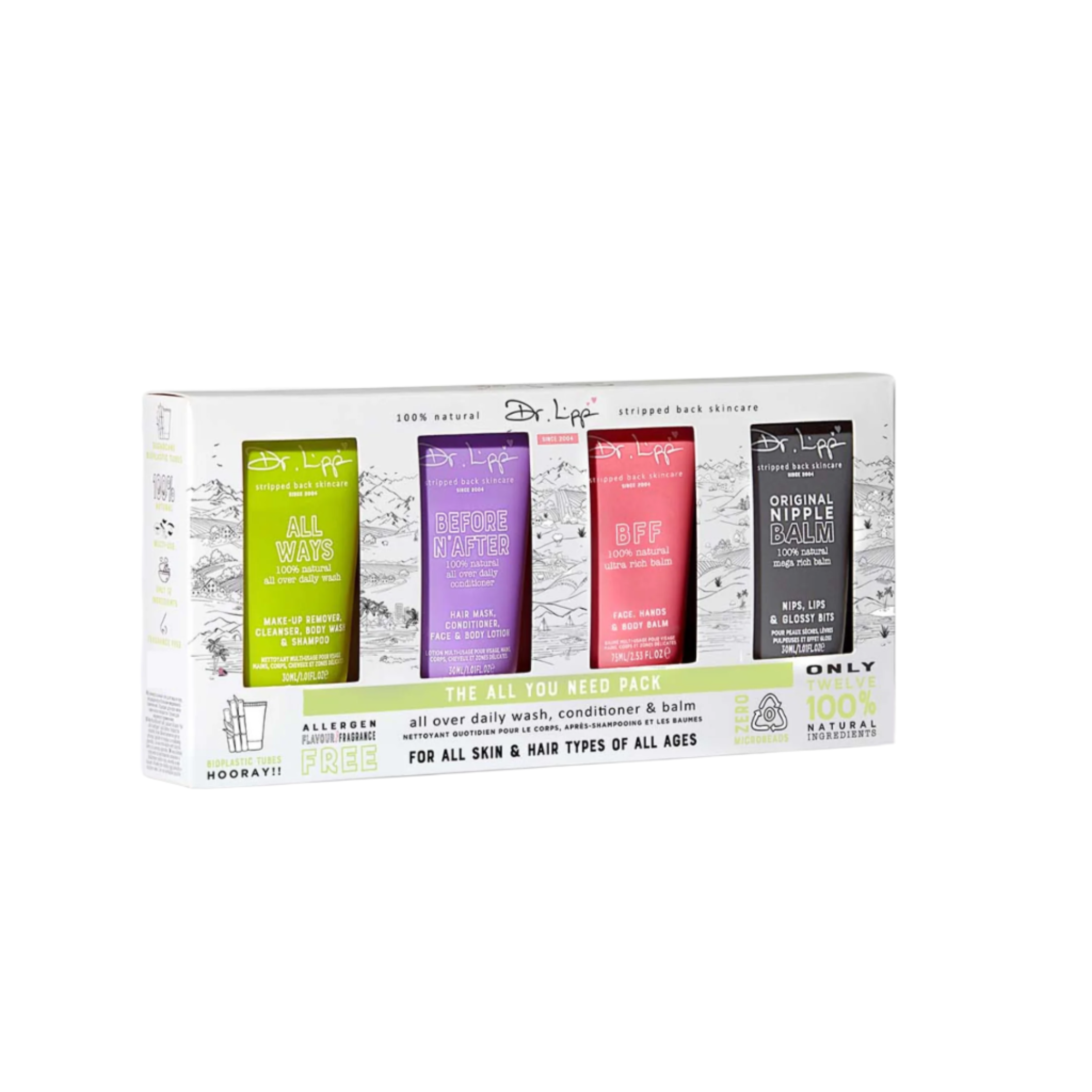 Travel Pack 23-in-1 – Ingrijire Completa pentru Piele si Par