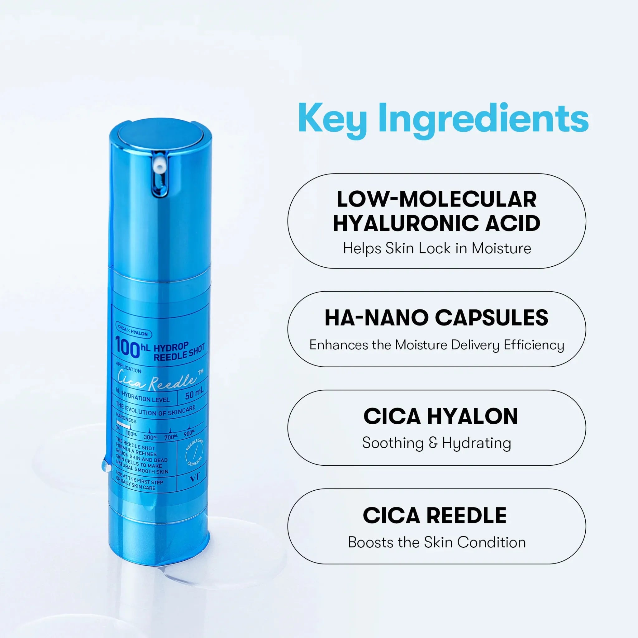 Hydrop Reedle Shoot 100hL - Booster Hidratant cu Microneedling