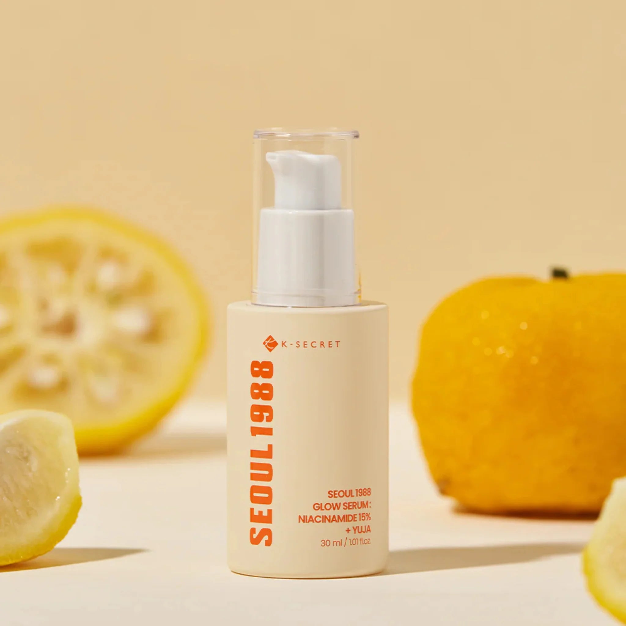 Glow Serum : Niacinamide 15% + Yuja - Ser Iluminator cu Niacinamidă 15% și Yuja