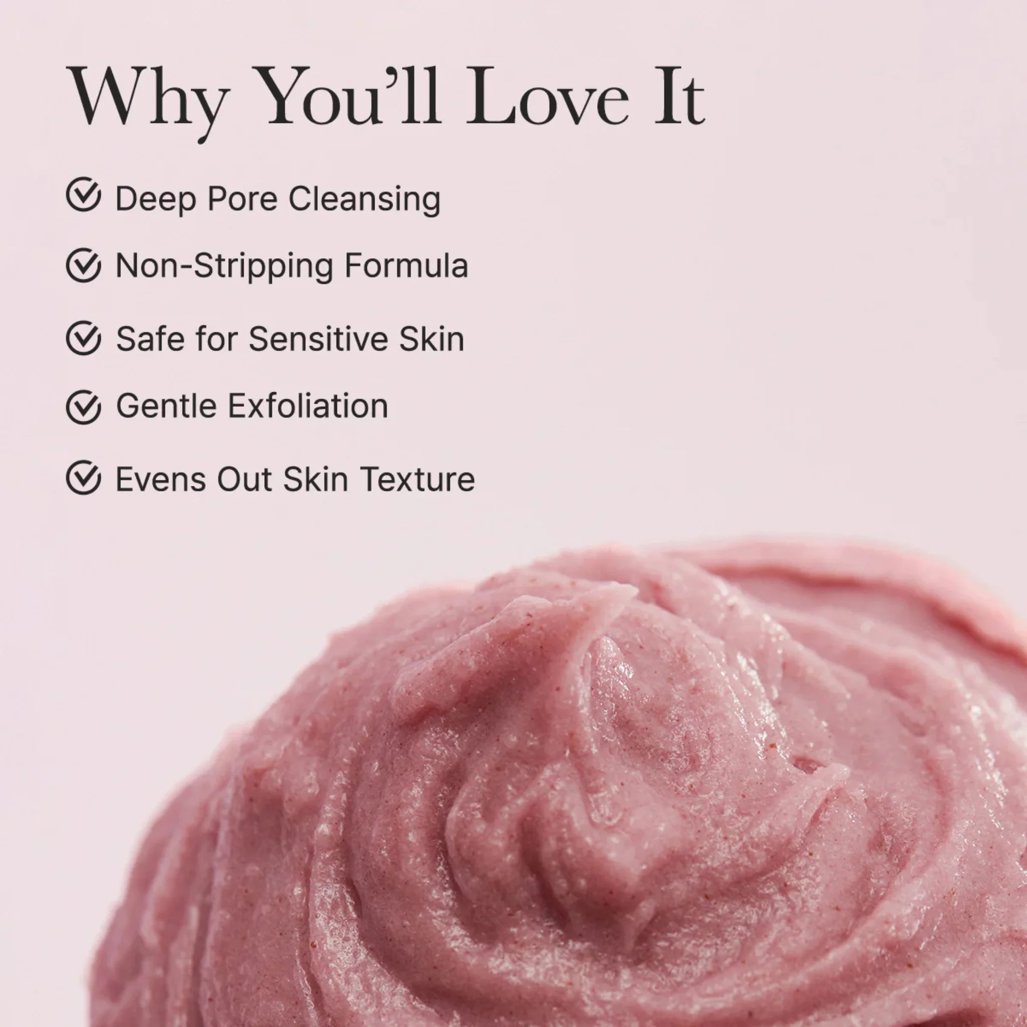 Fresh Rosehip Rice Mochi Cleanser - Gel de Curățare Iluminator cu Măceșe și Orez Tip Mochi