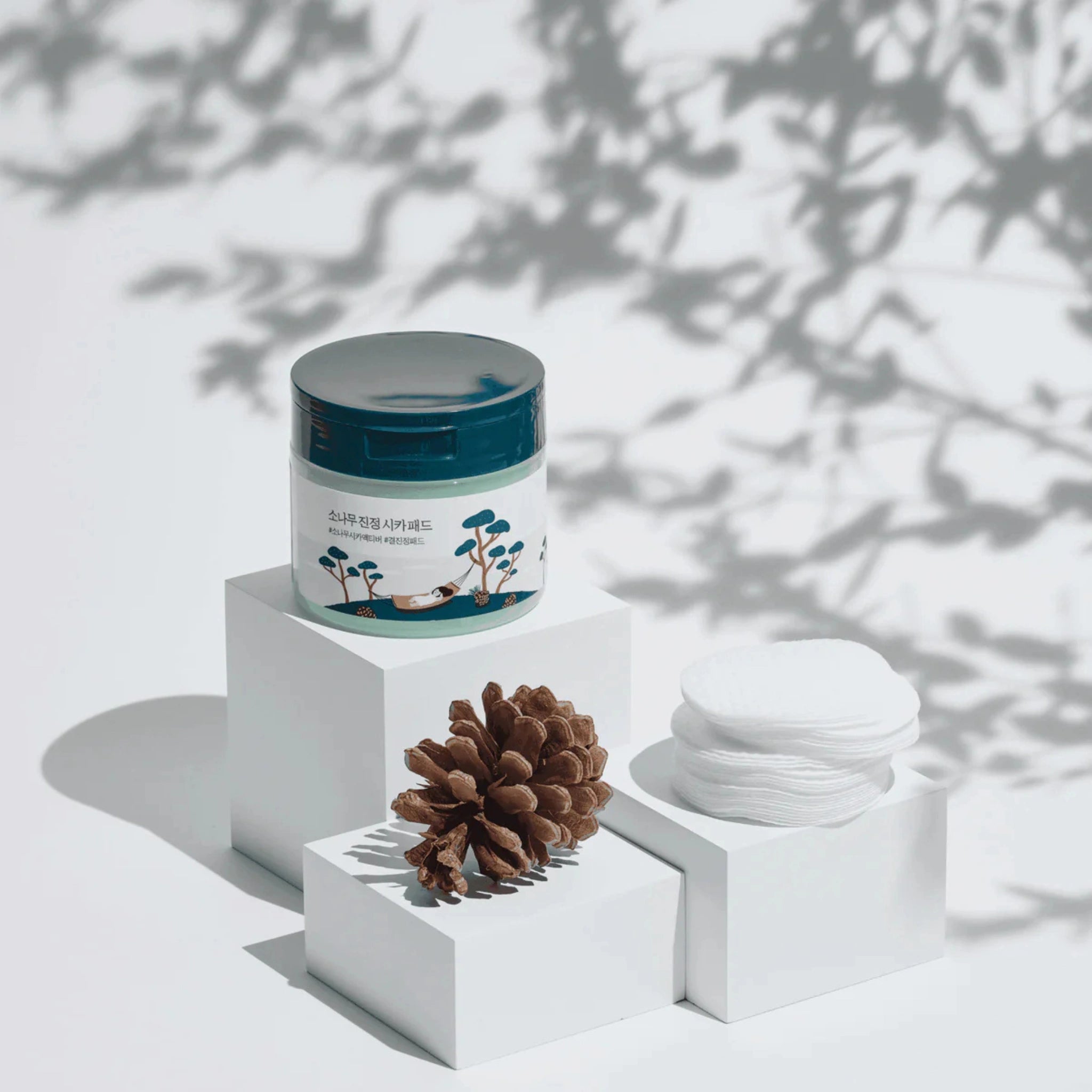 Dischete Tonice Calmante cu Cica și Extract de Pin