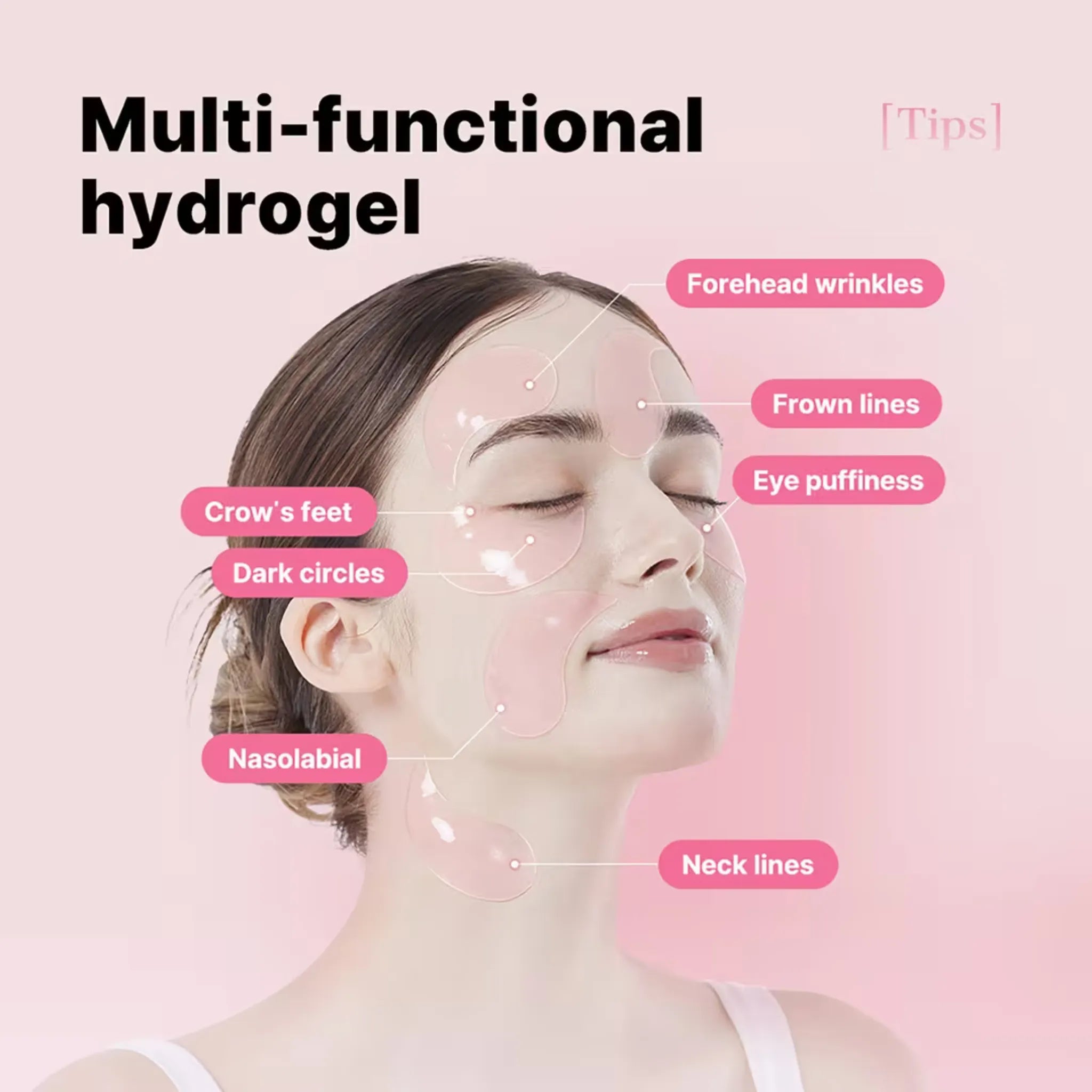 The Peptide Collagen Hydrogel Eye Patch - Patch-uri Hidrogel pentru Conturul Ochilor cu Peptide și Colagen