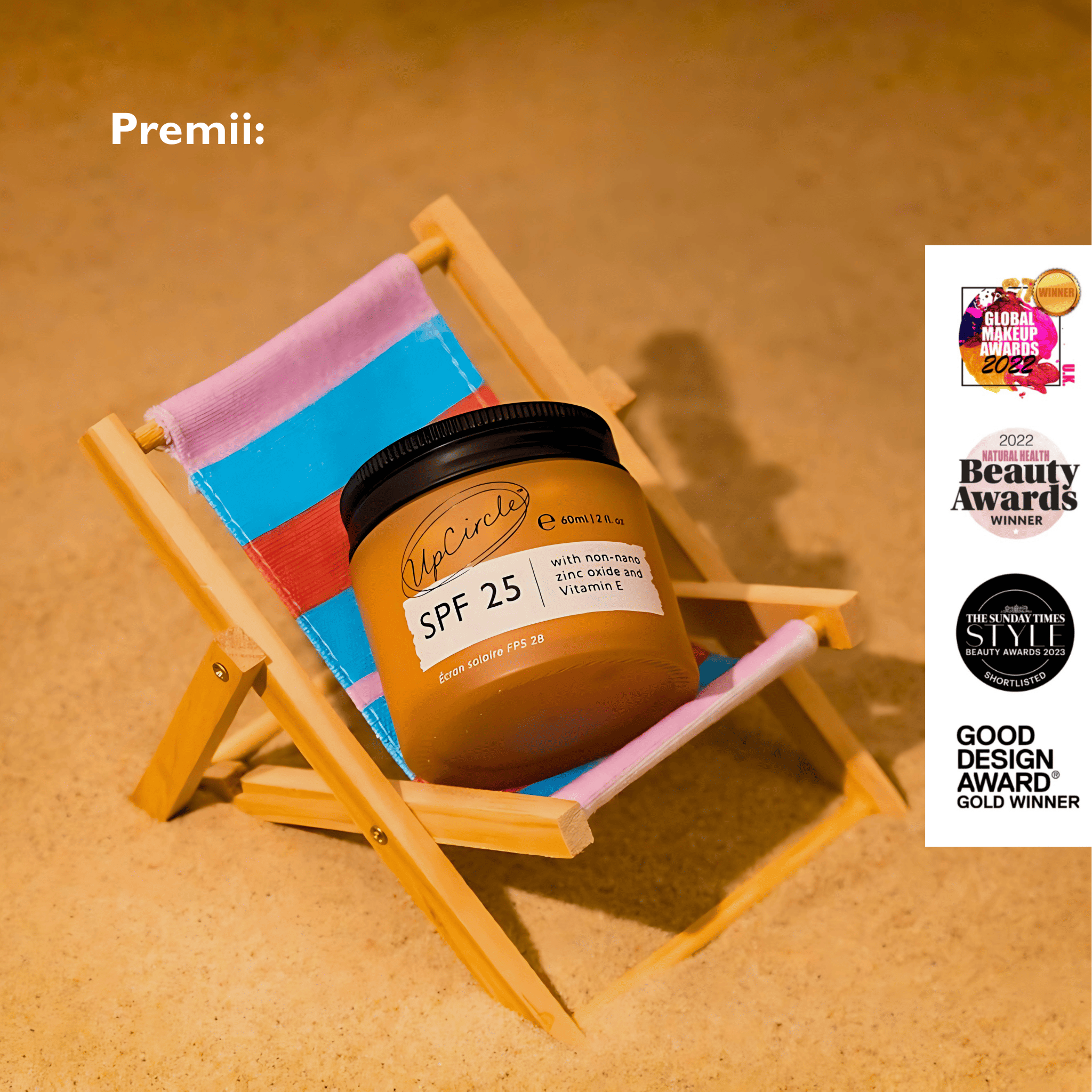 Cremă Solară Minerală SPF 25 – Protecție și Hidratare Naturală