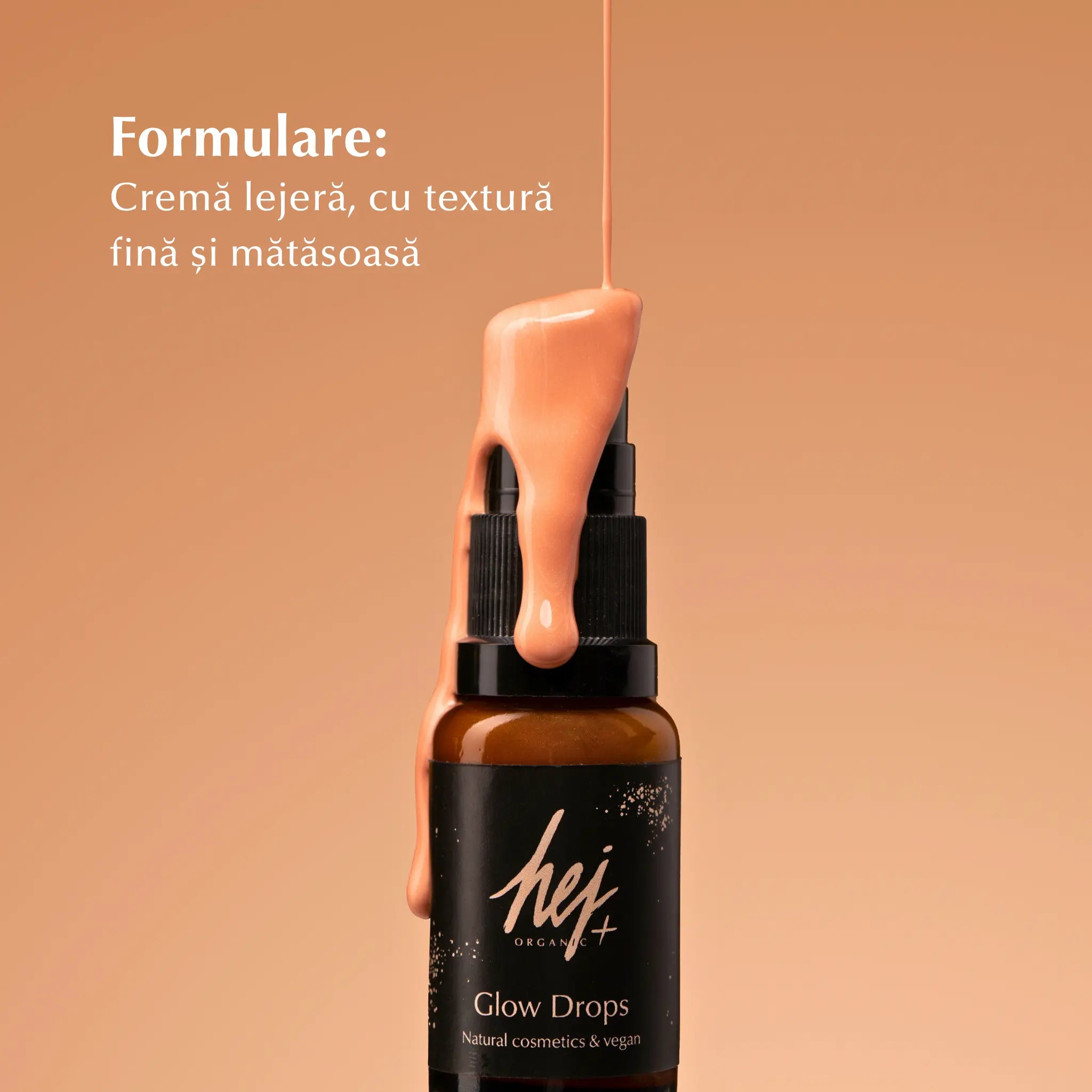 HEJ+ - Glow Drops Iluminatoare cu Niacinamidă și Extract de Pepene