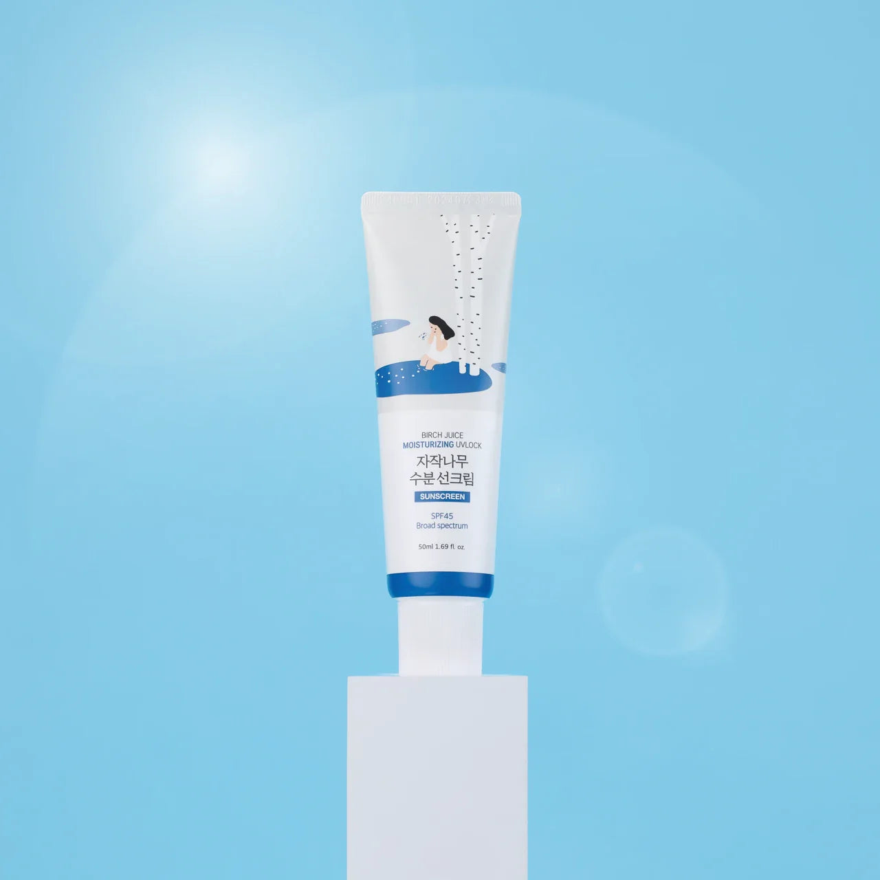 Cremă de Față cu SPF 50+ și Suc de Mesteacăn