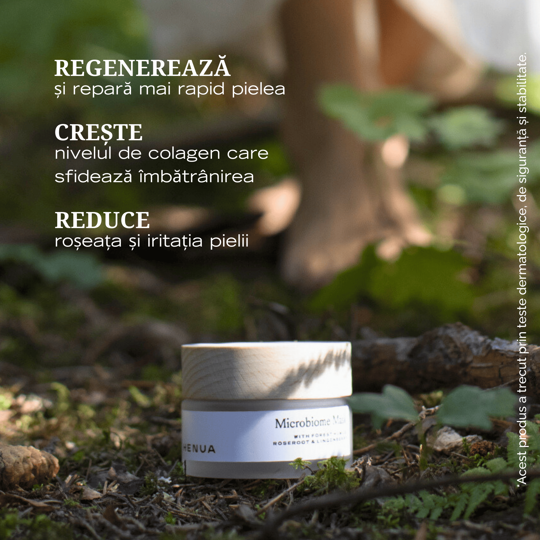Mască Hidratantă și Calmanta pentru Echilibrul Microbiomului