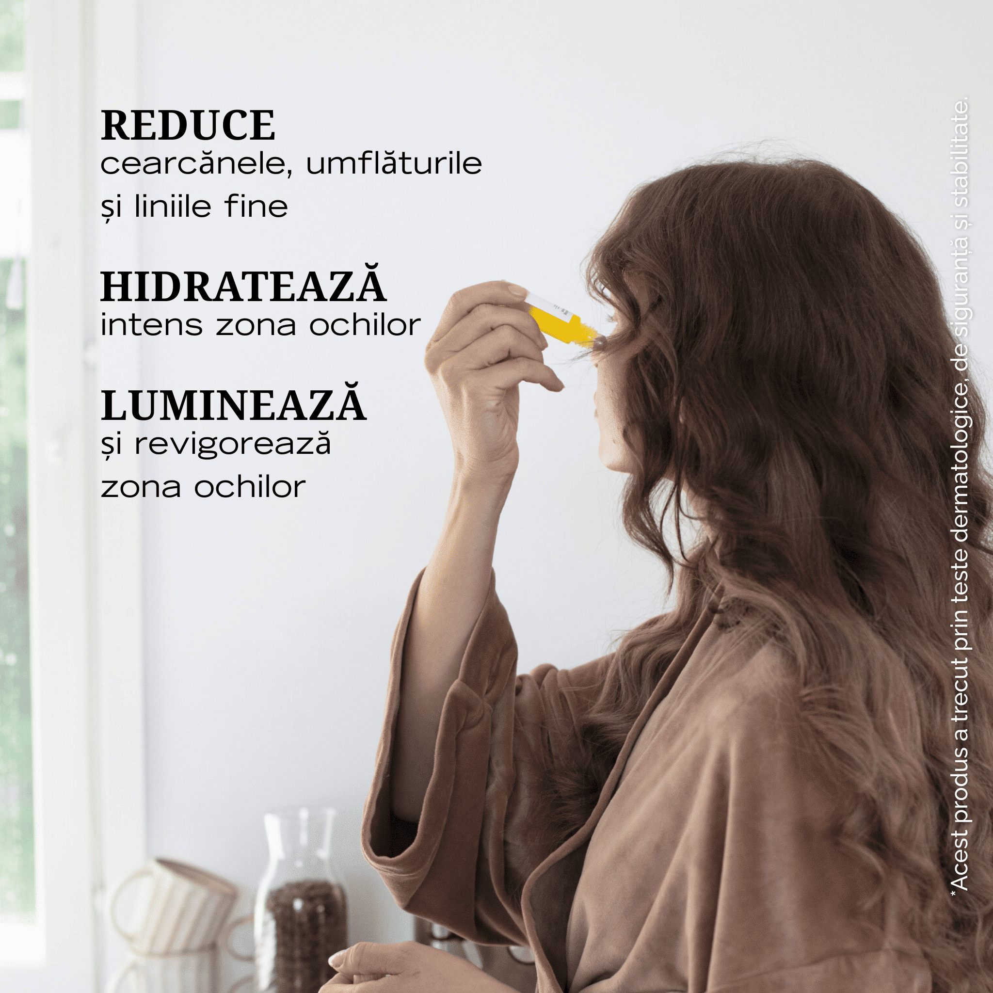 Ser pentru Cearcăne și Umflături cu Efect Iluminator