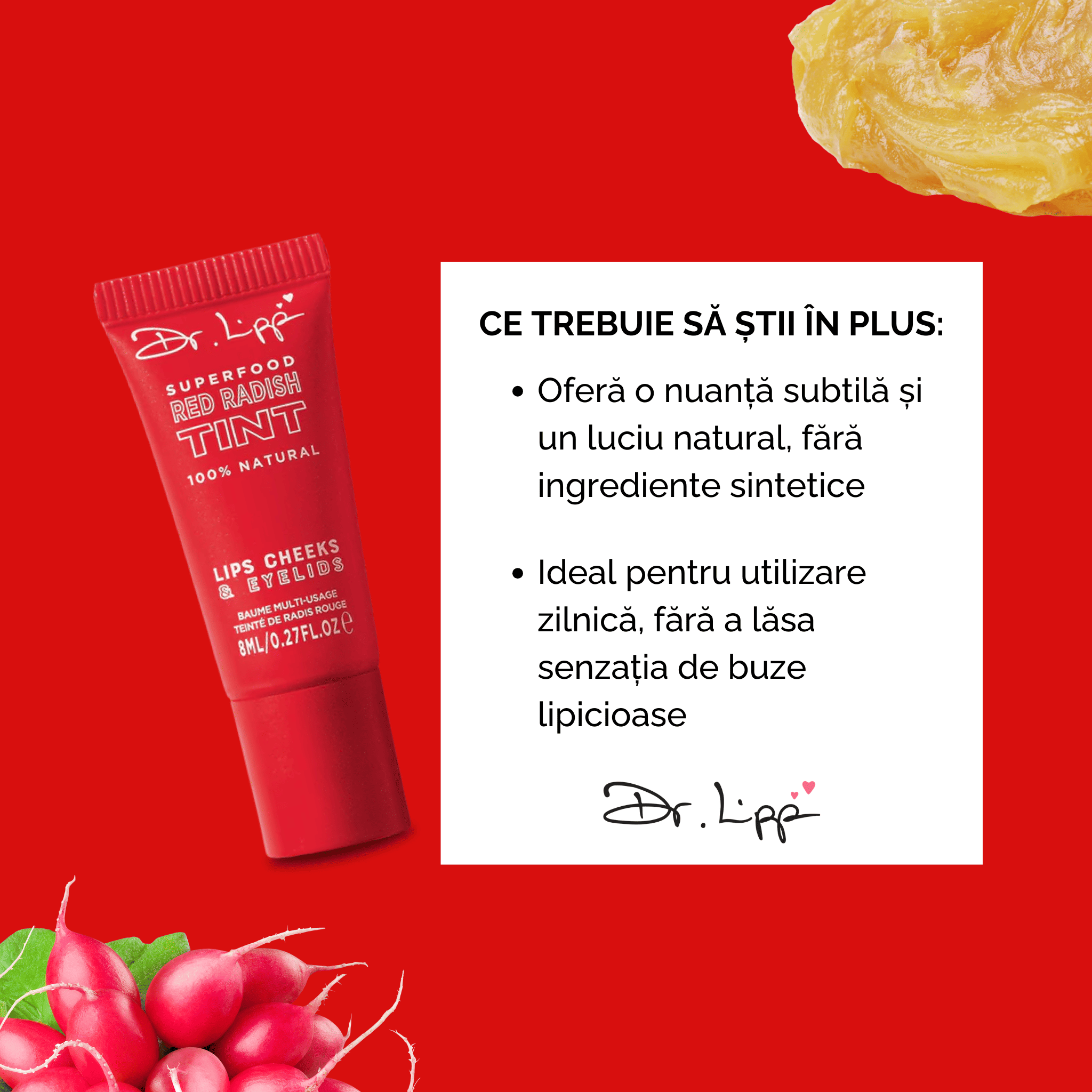 Trio Balsam Hidratant pentru Buze 4-in-1