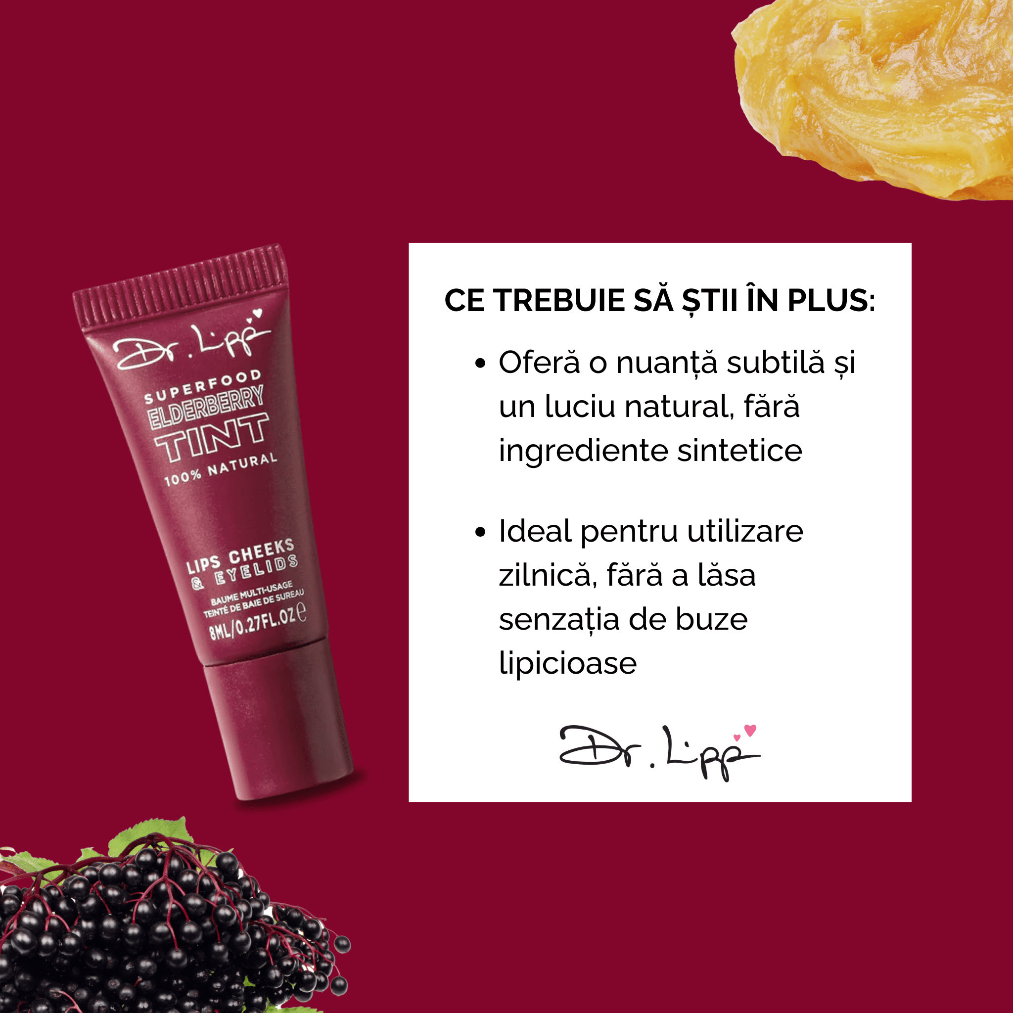 Trio Balsam Hidratant pentru Buze 4-in-1