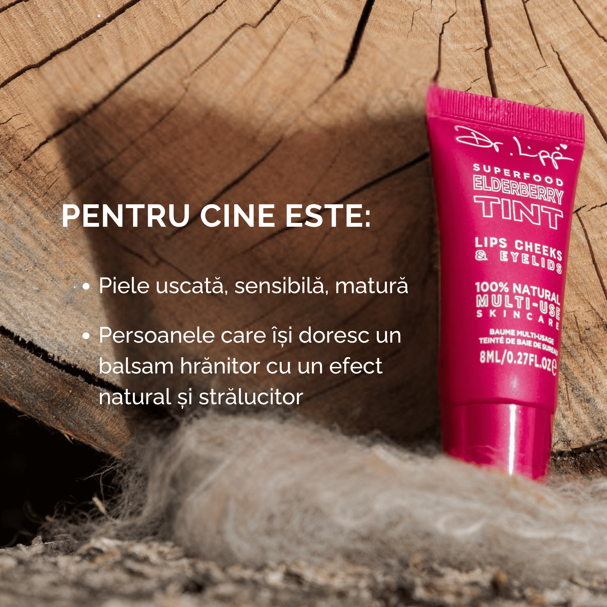 Balsam Hidratant pentru Buze 4-in-1 cu Soc