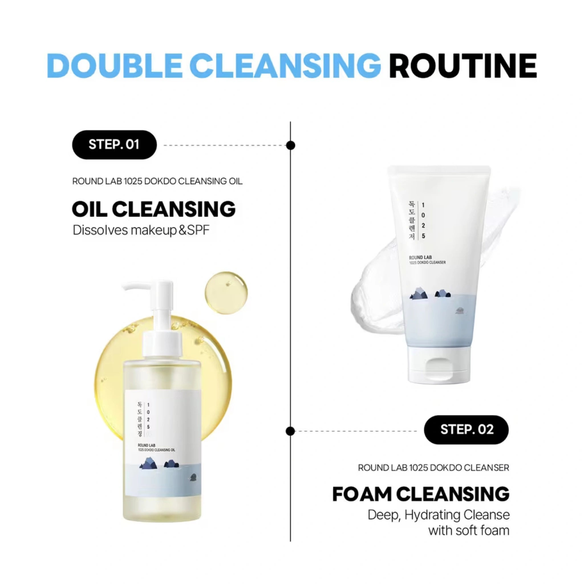 1025 Dokdo Cleansing Oil - Ulei Demachiant cu Apă de Mare și Ceramide