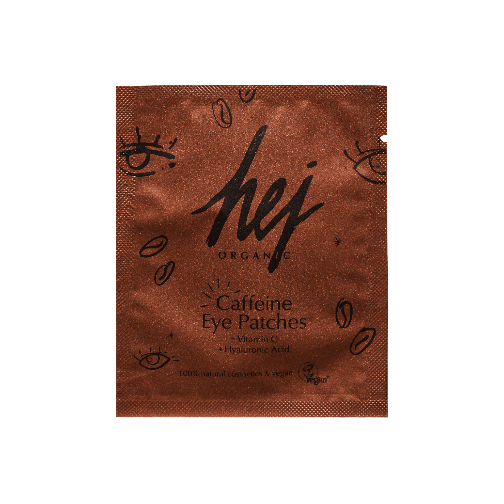 SENSITIVE - Plasturi pentru Ochi cu Vitamina C, Cofeină și Acid Hialuronic