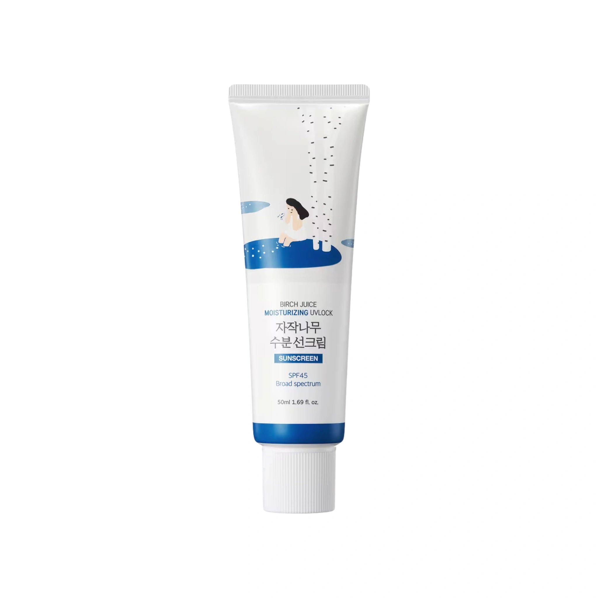 Cremă de Față cu SPF 50+ și Suc de Mesteacăn