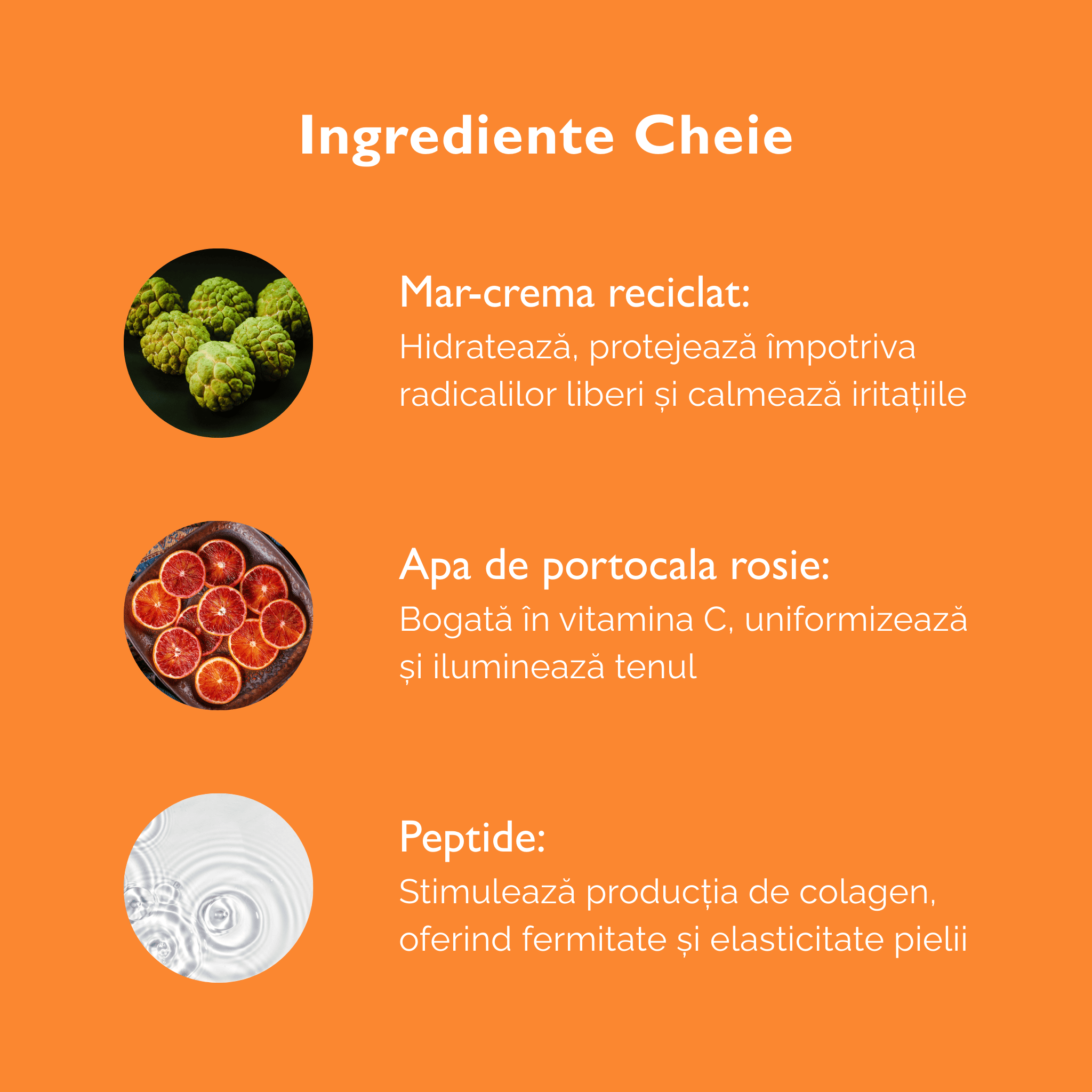 Ser pentru Fermitate și Luminozitate cu Peptide și Vitamina C