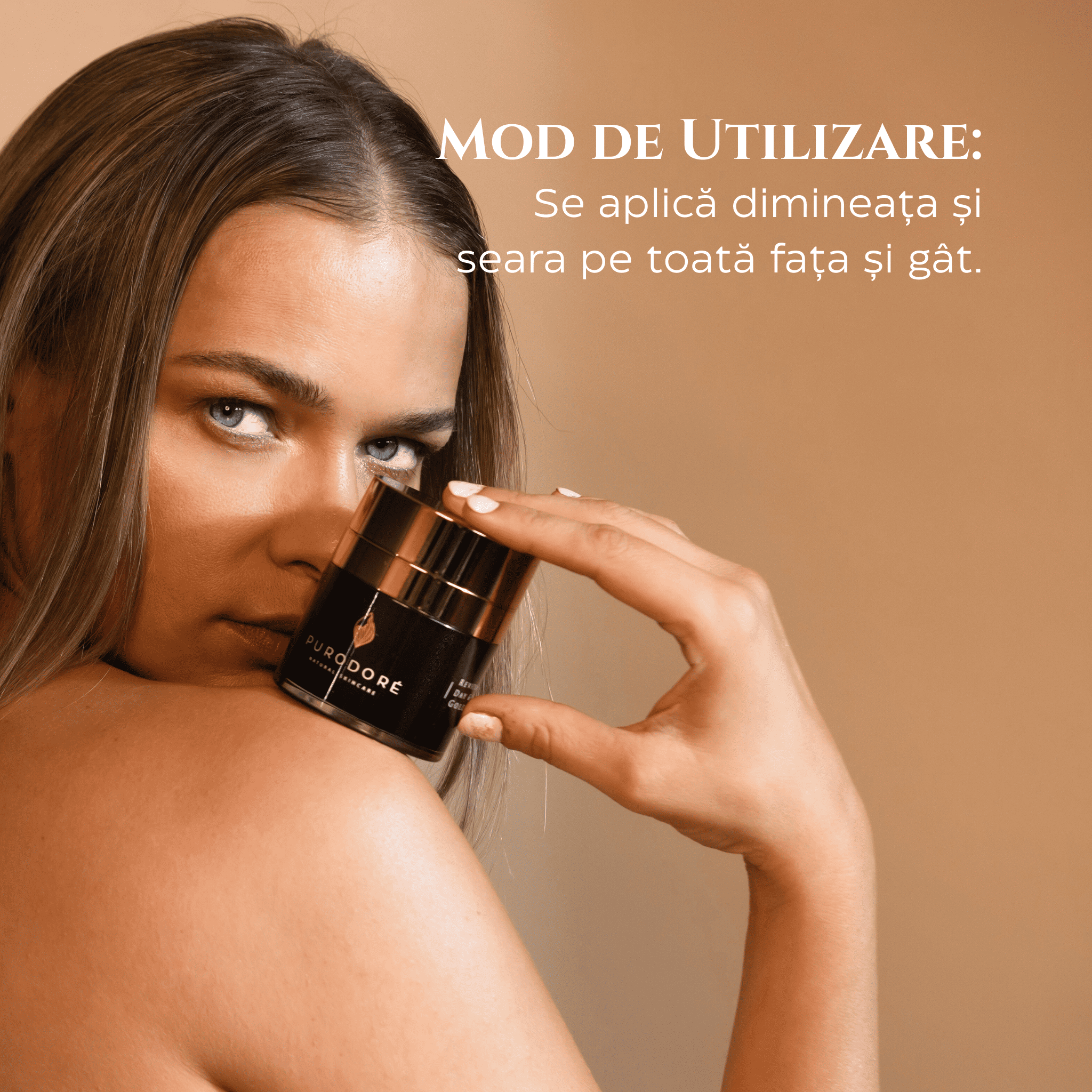 Cremă Anti-Aging pentru Fermitate și Hidratare cu Aur