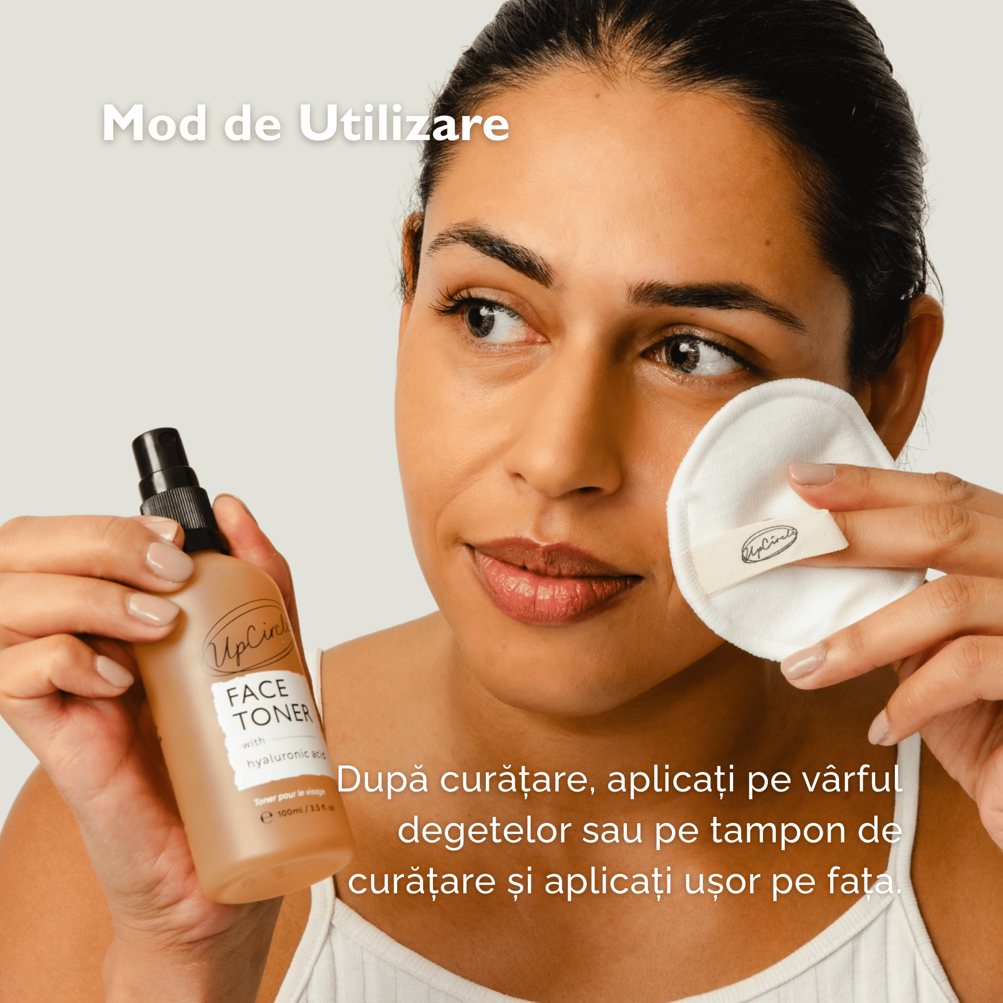 Toner Hidratant pentru Față cu Acid Hialuronic și Mușețel