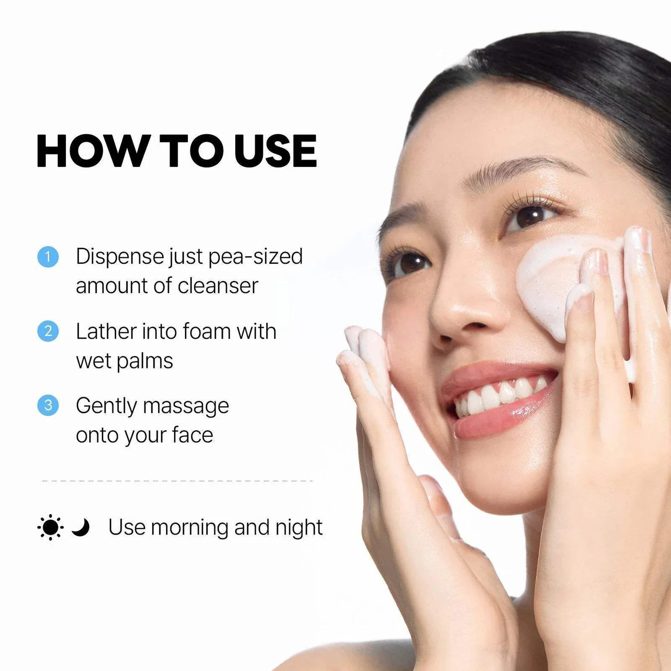 1025 Dokdo Cleanser - Spumă de Curățare cu Minerale Marine și Ceramide
