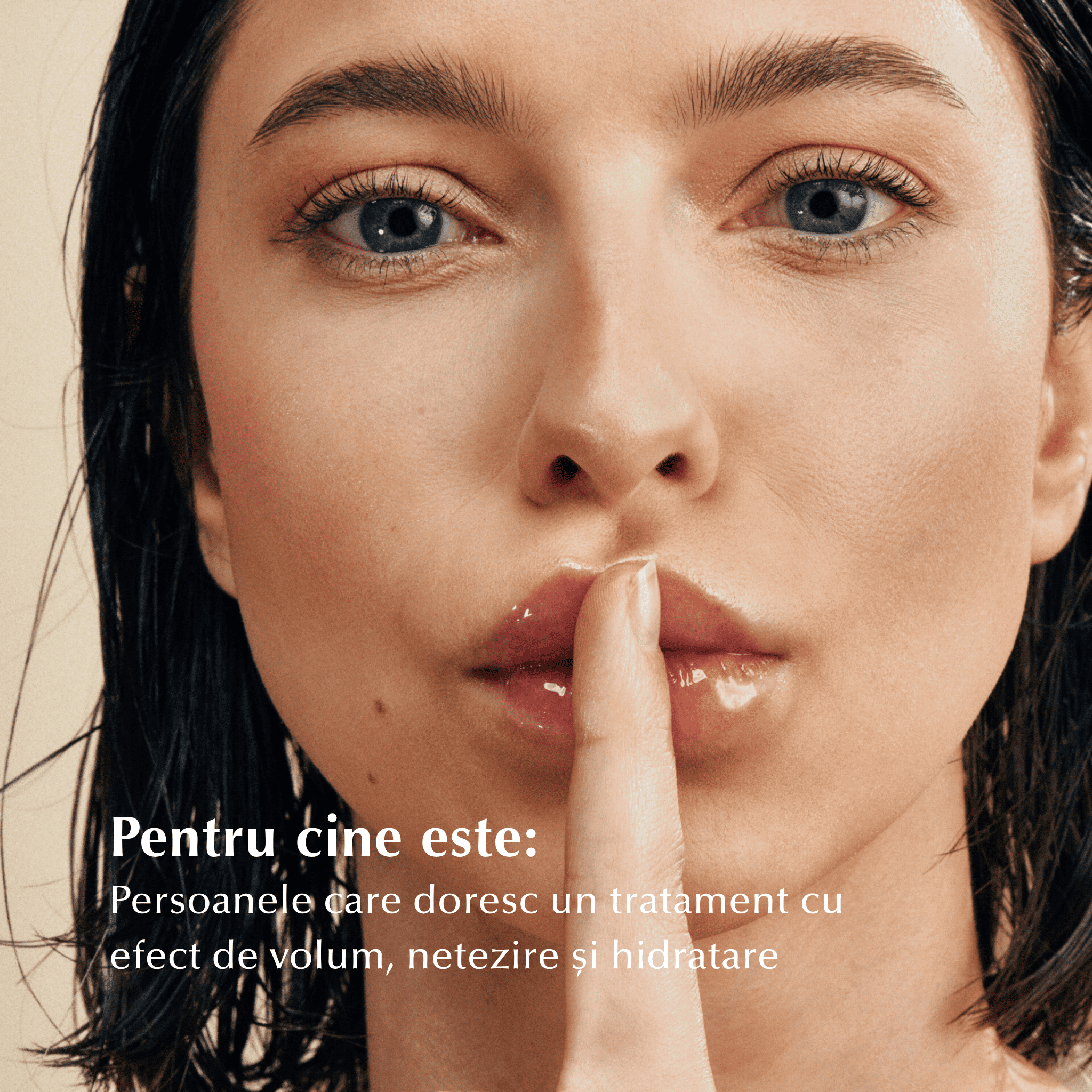 HEJ+ - Tratament pentru Buze cu Peptide, Unt de Shea și Ulei de Ricin