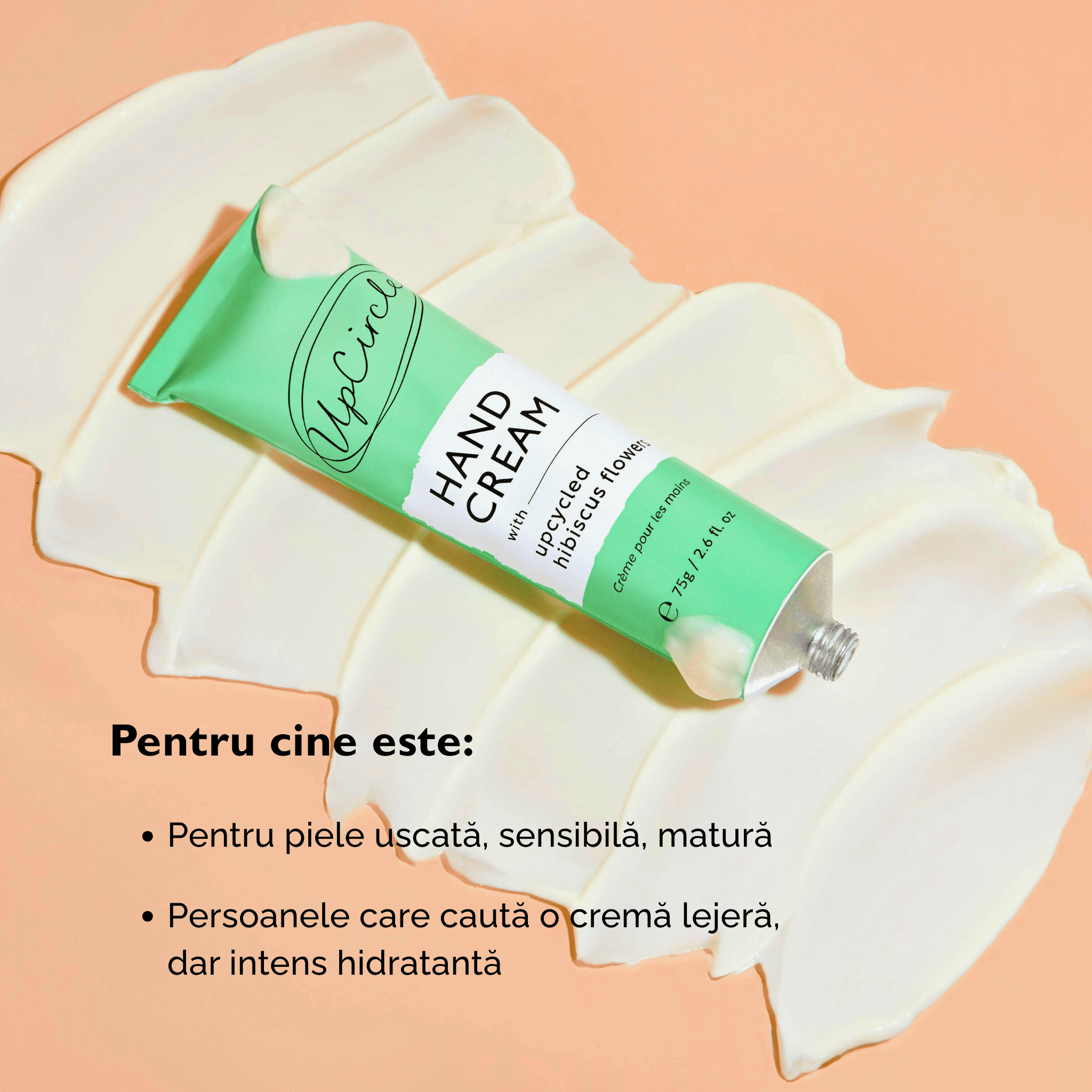Cremă de Mâini pentru Hidratare și Regenerare cu Hibiscus și Shea