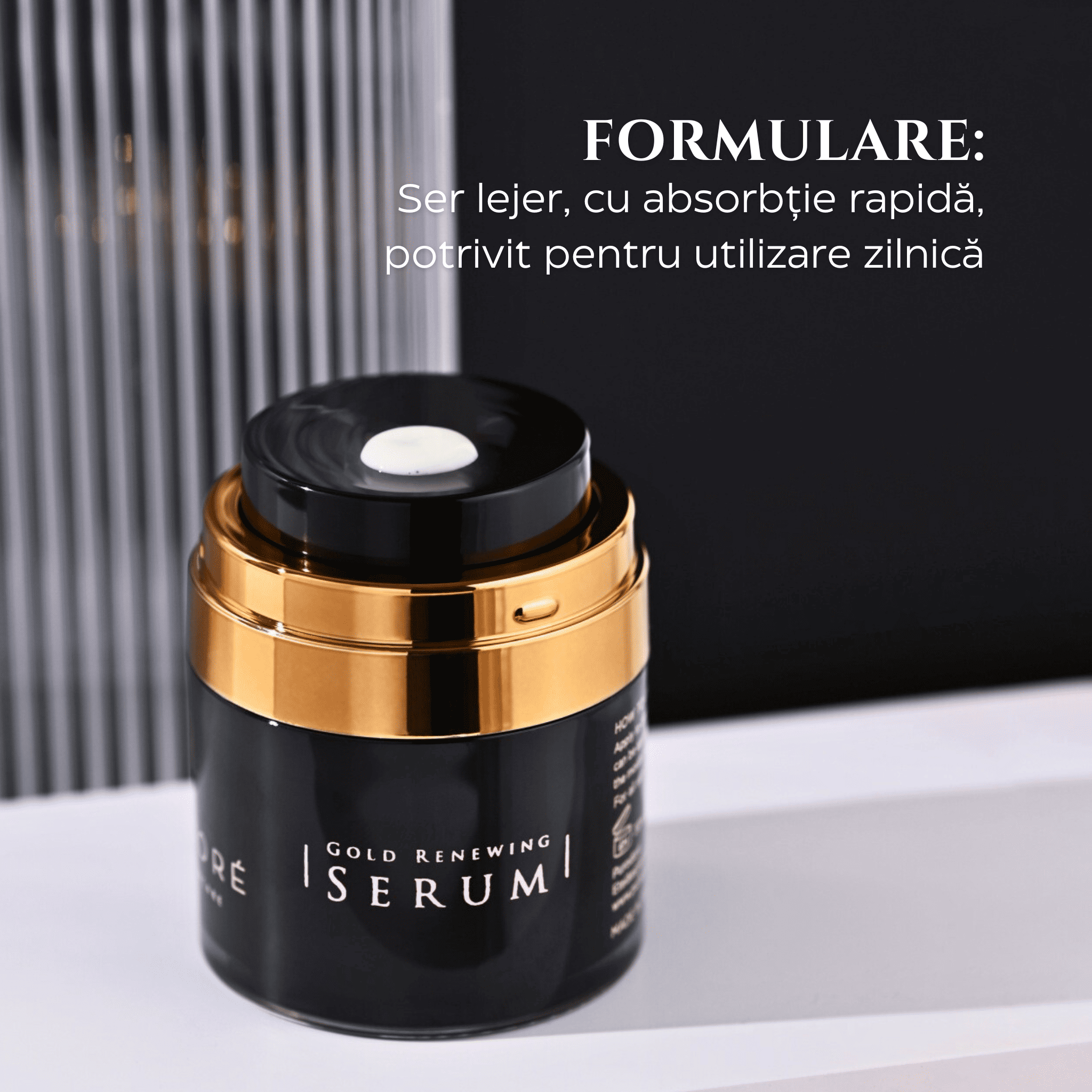 Ser Revitalizant pentru Fermitate și Regenerare cu Aur