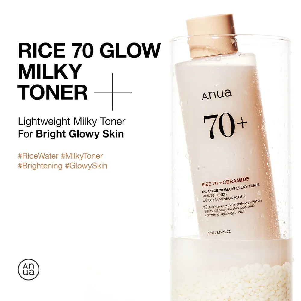 Toner Iluminator Cu 70% Apă de Orez și Ceramide