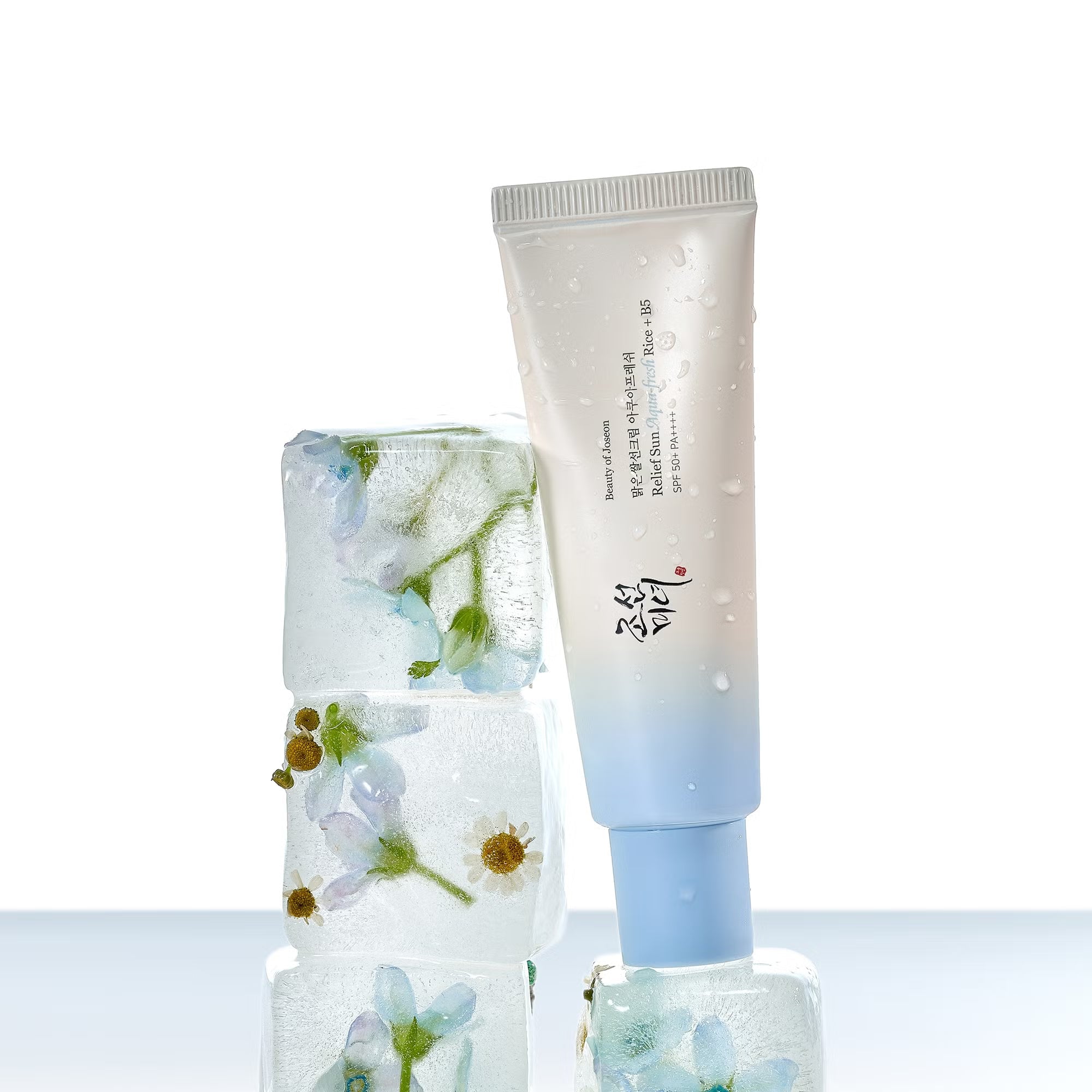 Cremă Lejeră cu SPF50+ cu Apă de Orez și Provitamina B5