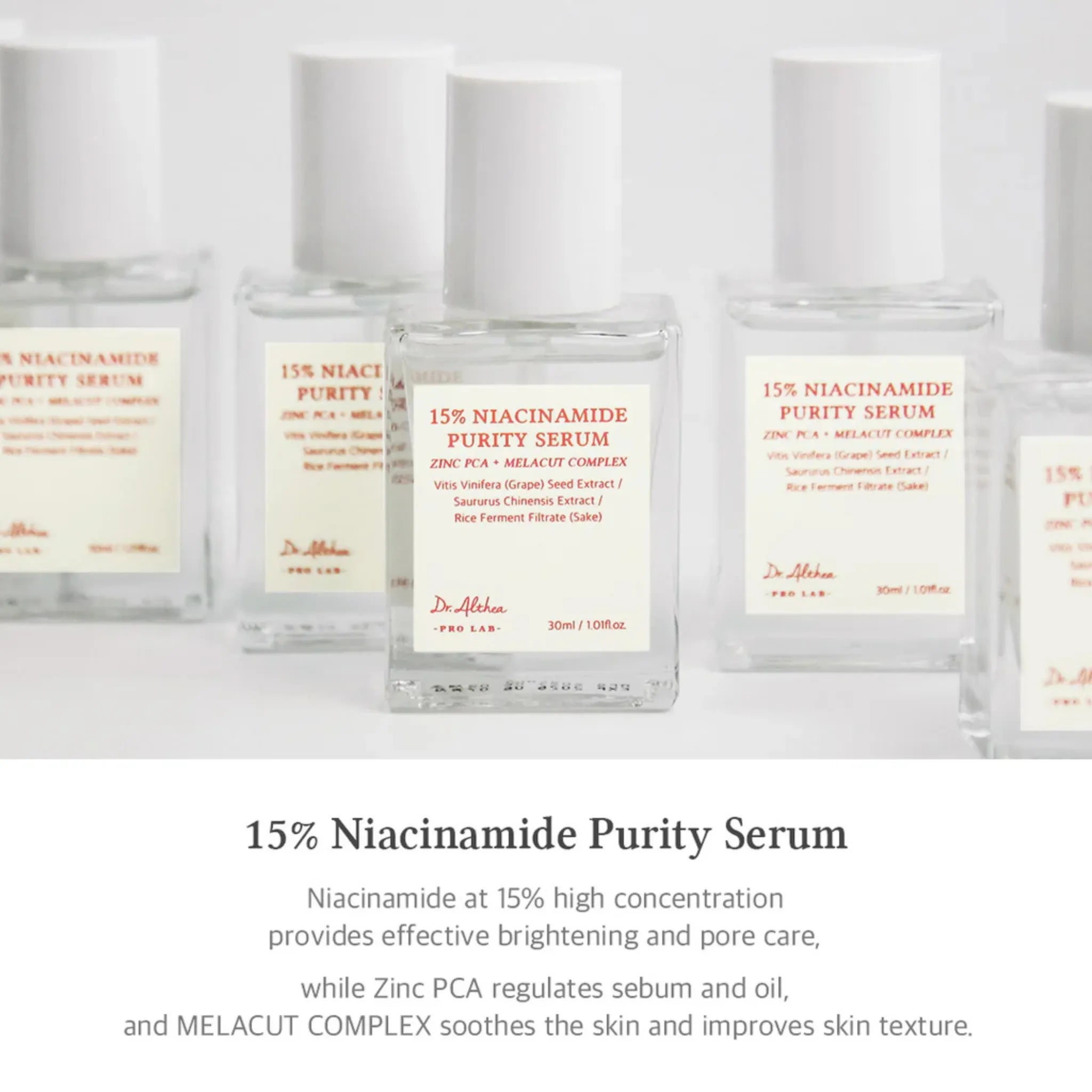 15% Niacinamide Purity Serum - Ser Purifiant cu 15% Niacinamidă