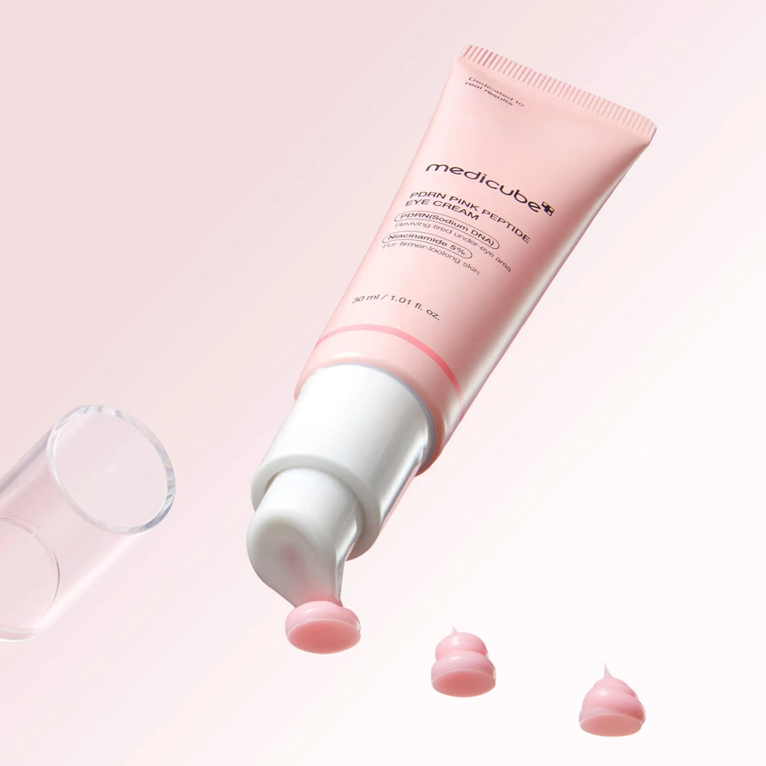 PDRN Pink Peptide Eye Serum - Ser pentru Conturul Ochilor cu PDRN și Peptide pentru Fermitate și Luminozitate