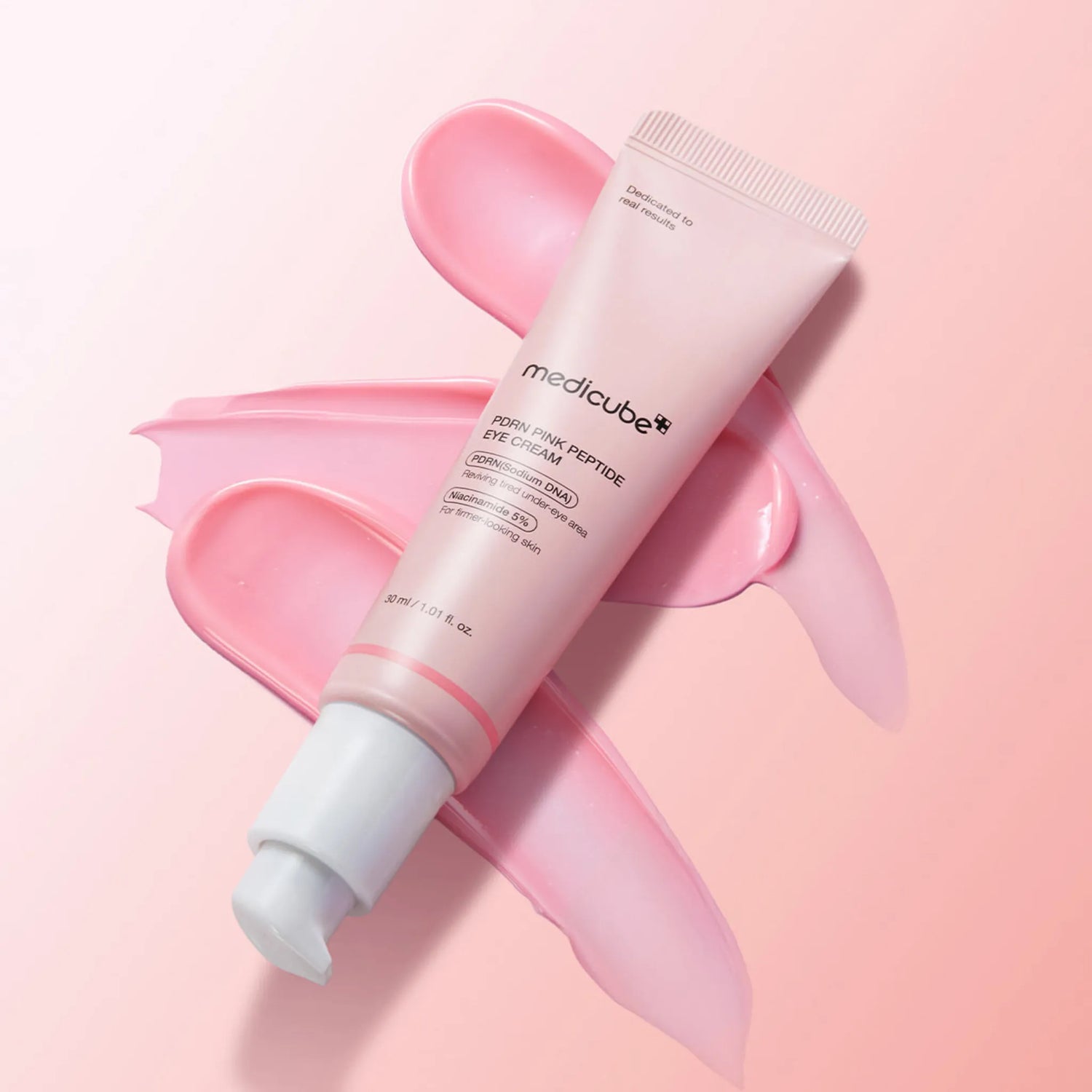 PDRN Pink Peptide Eye Serum - Ser pentru Conturul Ochilor cu PDRN și Peptide pentru Fermitate și Luminozitate