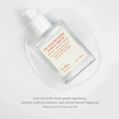 15% Niacinamide Purity Serum - Ser Purifiant cu 15% Niacinamidă