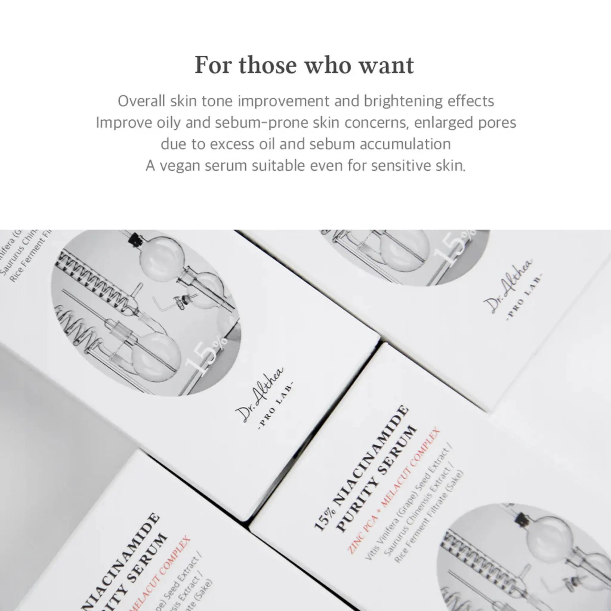 15% Niacinamide Purity Serum - Ser Purifiant cu 15% Niacinamidă