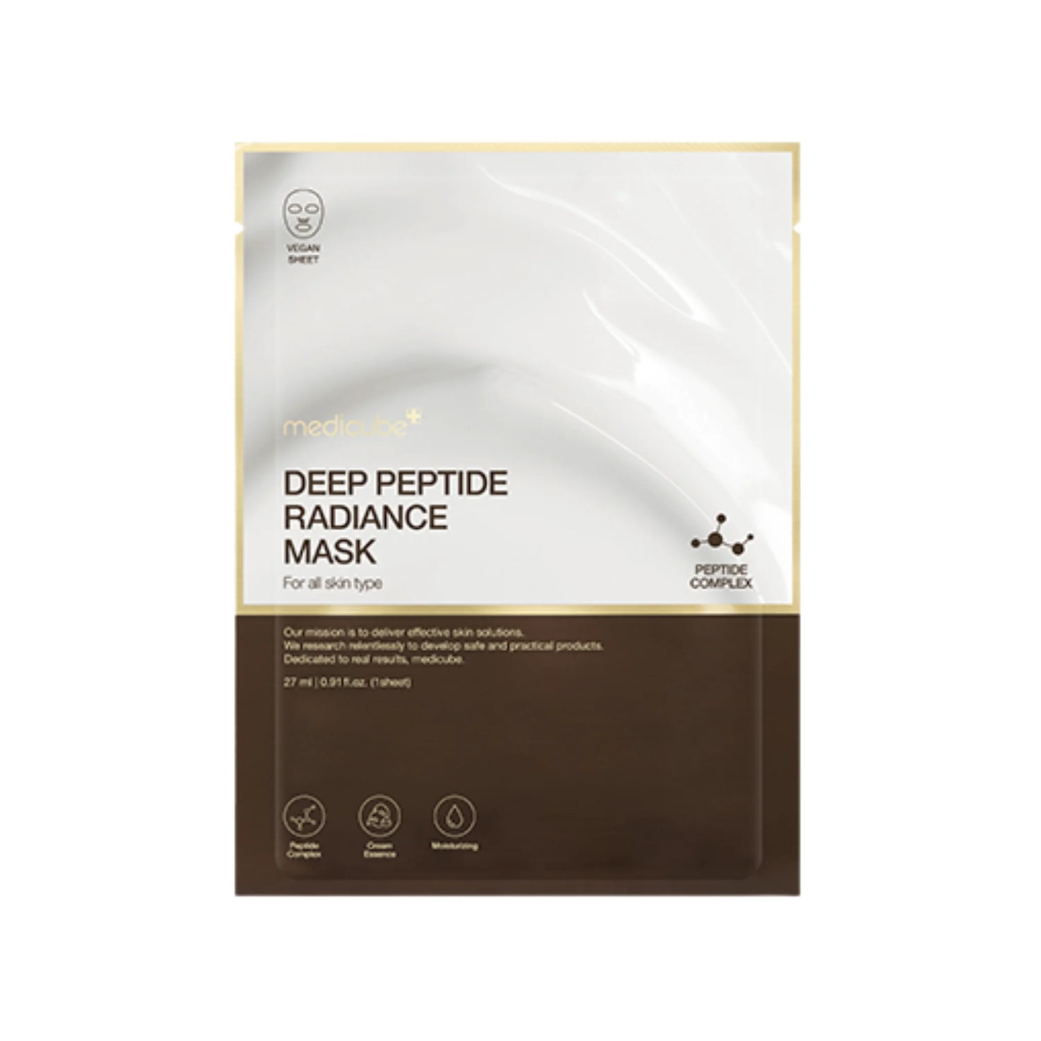Deep Peptide Radiance Mask - Mască cu Peptide pentru Elasticitate și Luminozitate