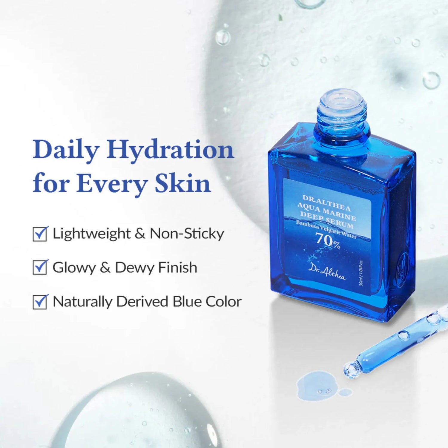 Aqua Marine Deep Serum - Ser Hidratant Profund Aqua Marine pentru Luminozitate și Confort