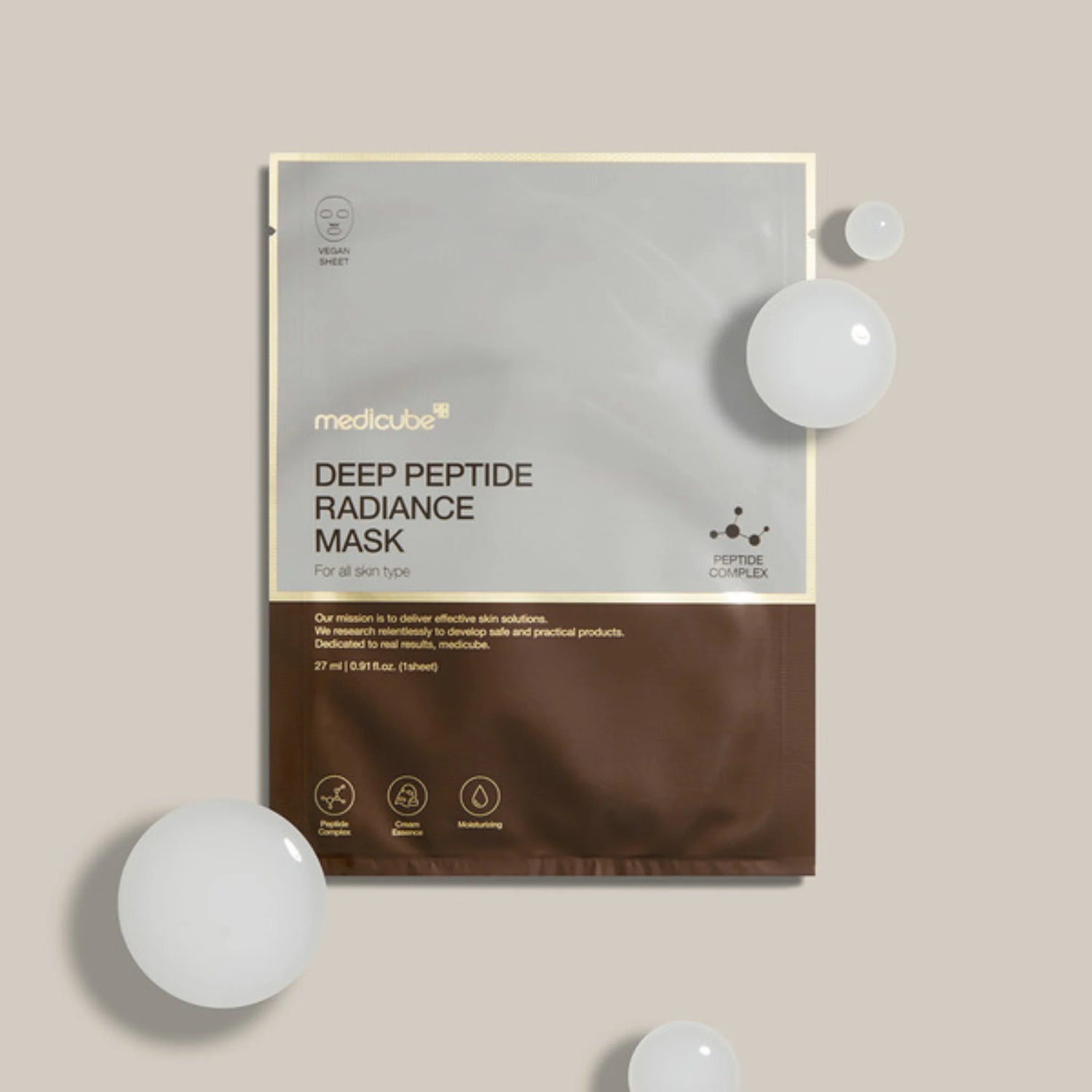 Deep Peptide Radiance Mask - Mască cu Peptide pentru Elasticitate și Luminozitate