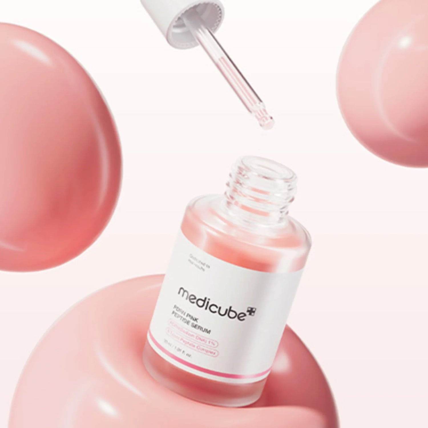 PDRN Pink Peptide Serum - Ser Iluminator cu PDRN și Peptide pentru Elasticitate