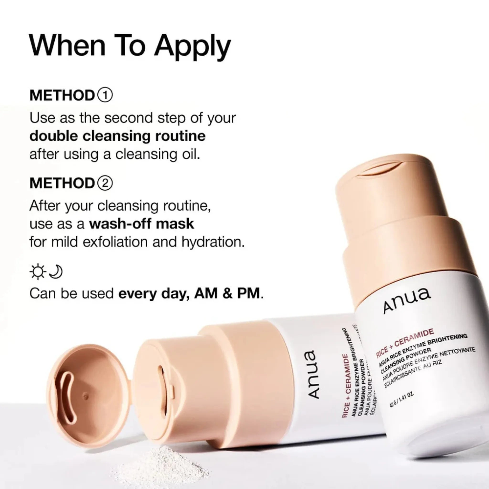 Rice Enzyme Brightening Cleansing Powder - Pulbere Enzimatică de Curățare cu Orez pentru Luminozitate