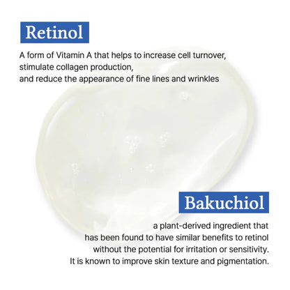 0.1% Gentle Retinol Serum - Ser cu Retinol 0.1% și Bakuchiol pentru Textură Uniformă