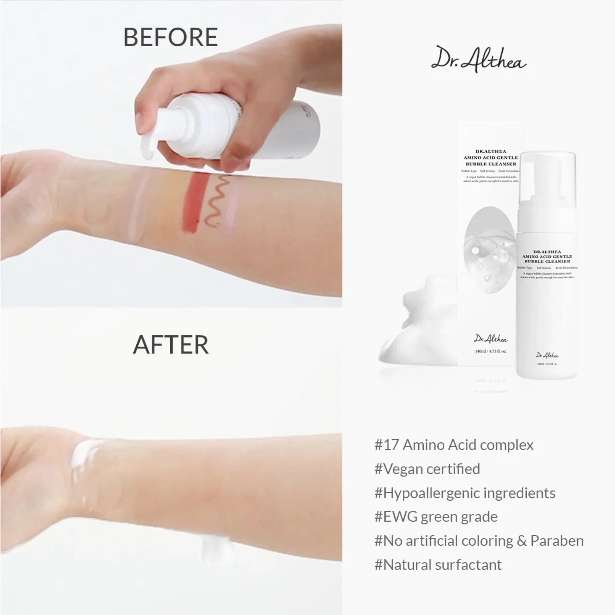 Amino Acid Gentle Bubble Cleanser - Ser de Curățare Delicat cu Aminoacizi și Spumă Fină