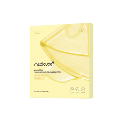 Mască-Gel de Noapte pentru Luminozitate cu Acid Kojic și Turmeric