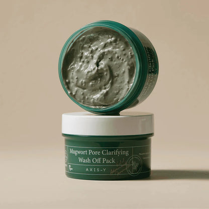 Mugwort Pore Clarifying Wash Off Pack - Masca Tratament cu Mugwort pentru Pori Curați și Ten Calmat