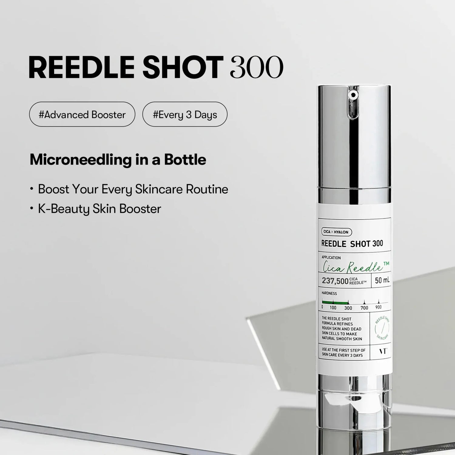 Reedle Shot 300 - Booster Exfoliant pentru Textură și Efect Glass Skin