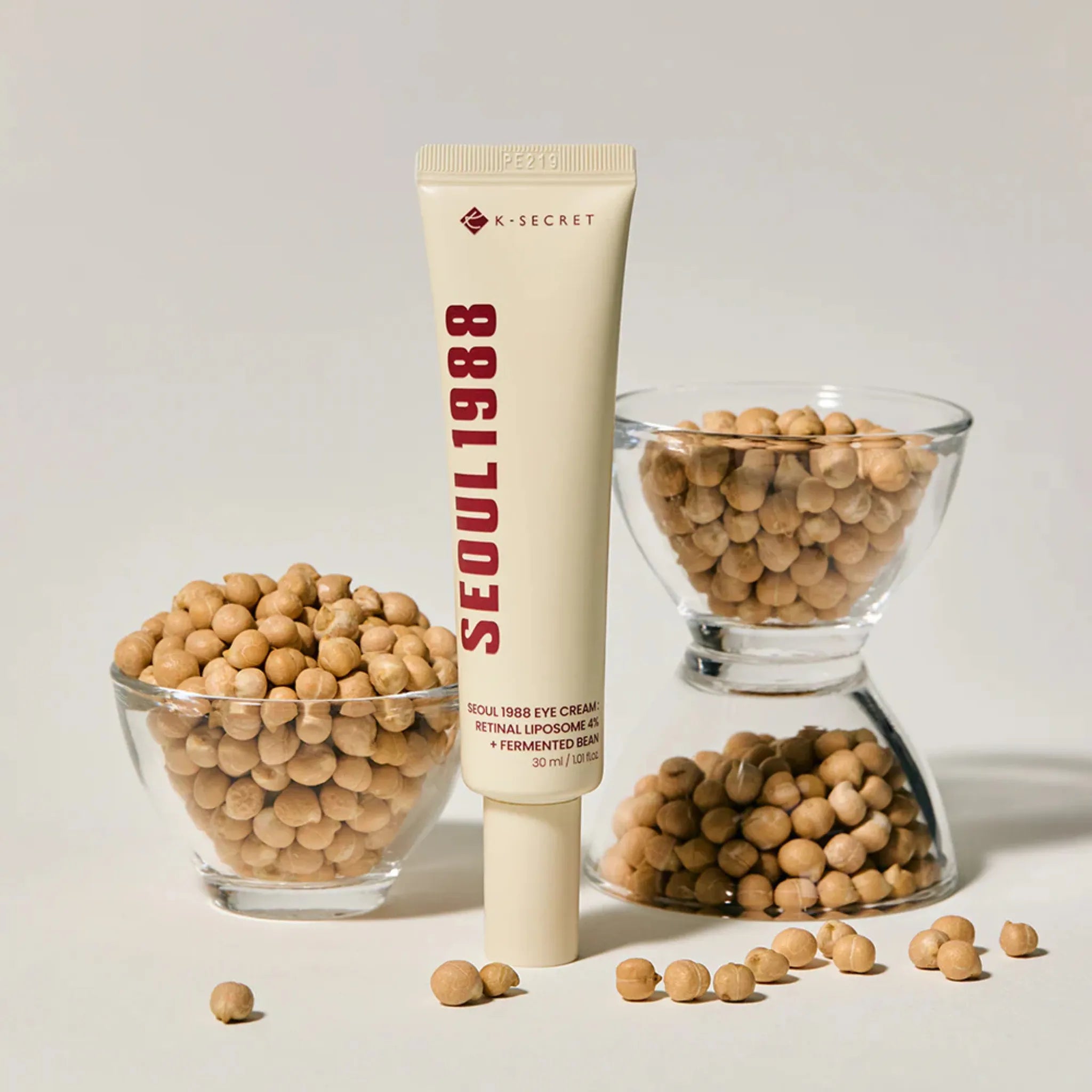 Eye Cream : Retinal Liposome 4% + Fermented Bean - Cremă de Ochi cu Retinal 4% și Extract Fermentat pentru Riduri și Luminozitate