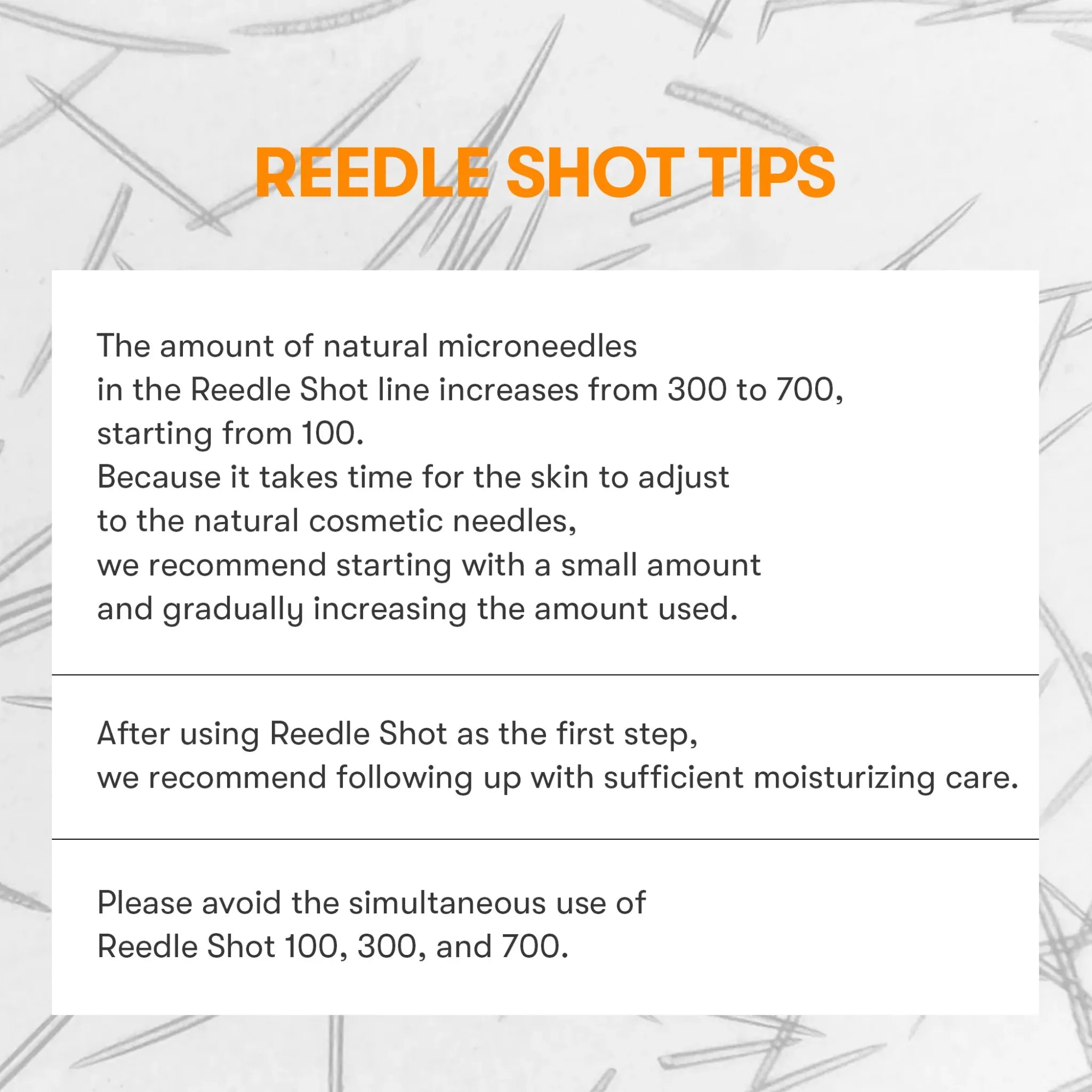 300 Reedle Shot (10 plicuri) - Booster Exfoliant de Călătorie cu Microneedling