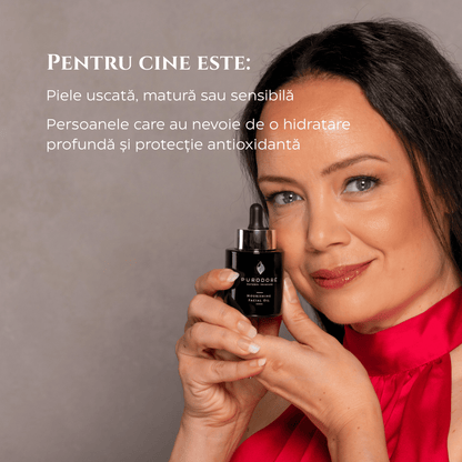Ulei Facial Hidratant și Revitalizant cu Antioxidanți