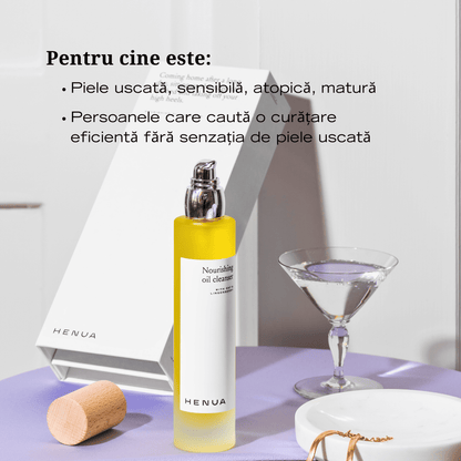 Ulei Demachiant pentru Curățare Delicată și Hidratare Intensă