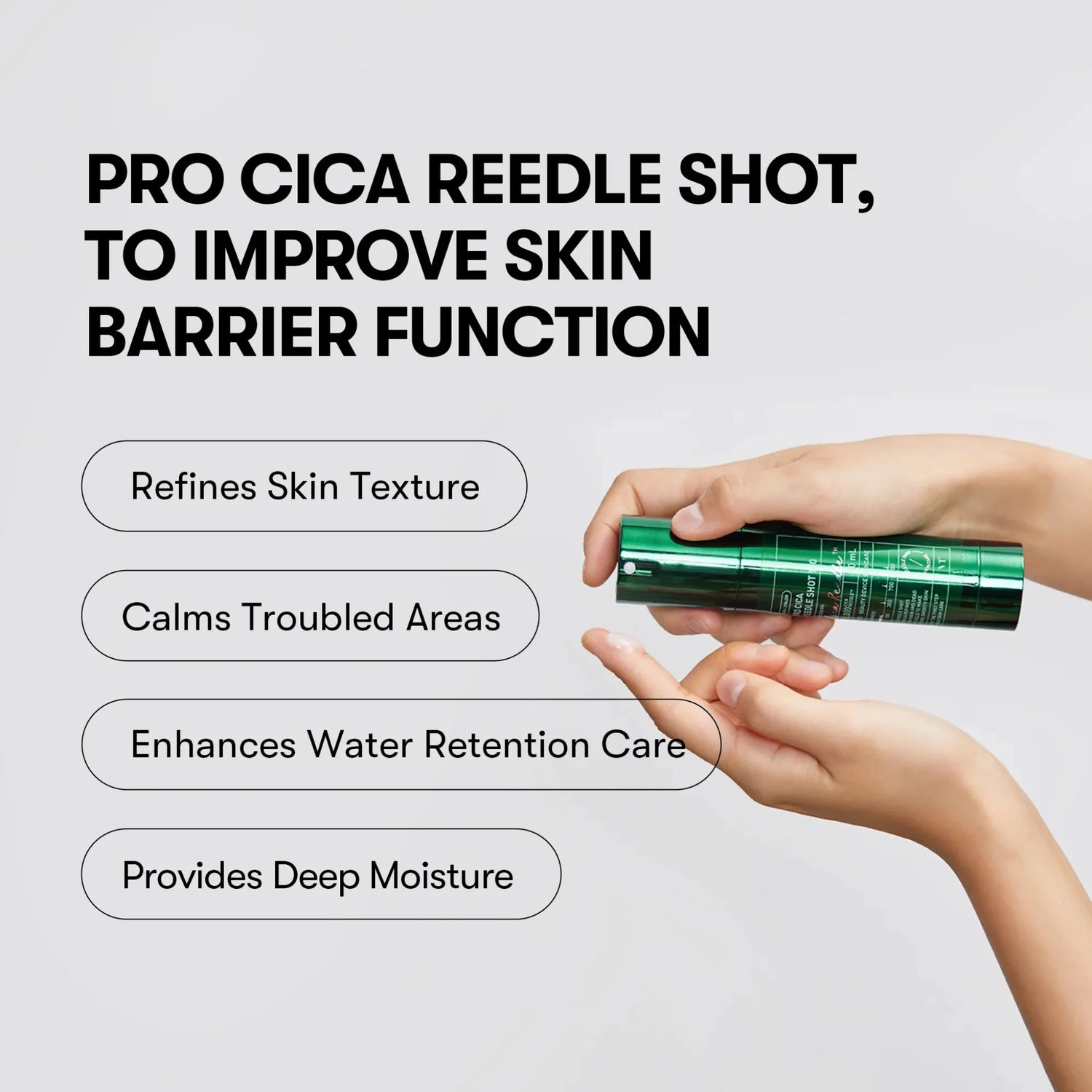 Pro Cica Reedle Shot 100 - Booster Calmant cu Spicule pentru Ten Sensibil