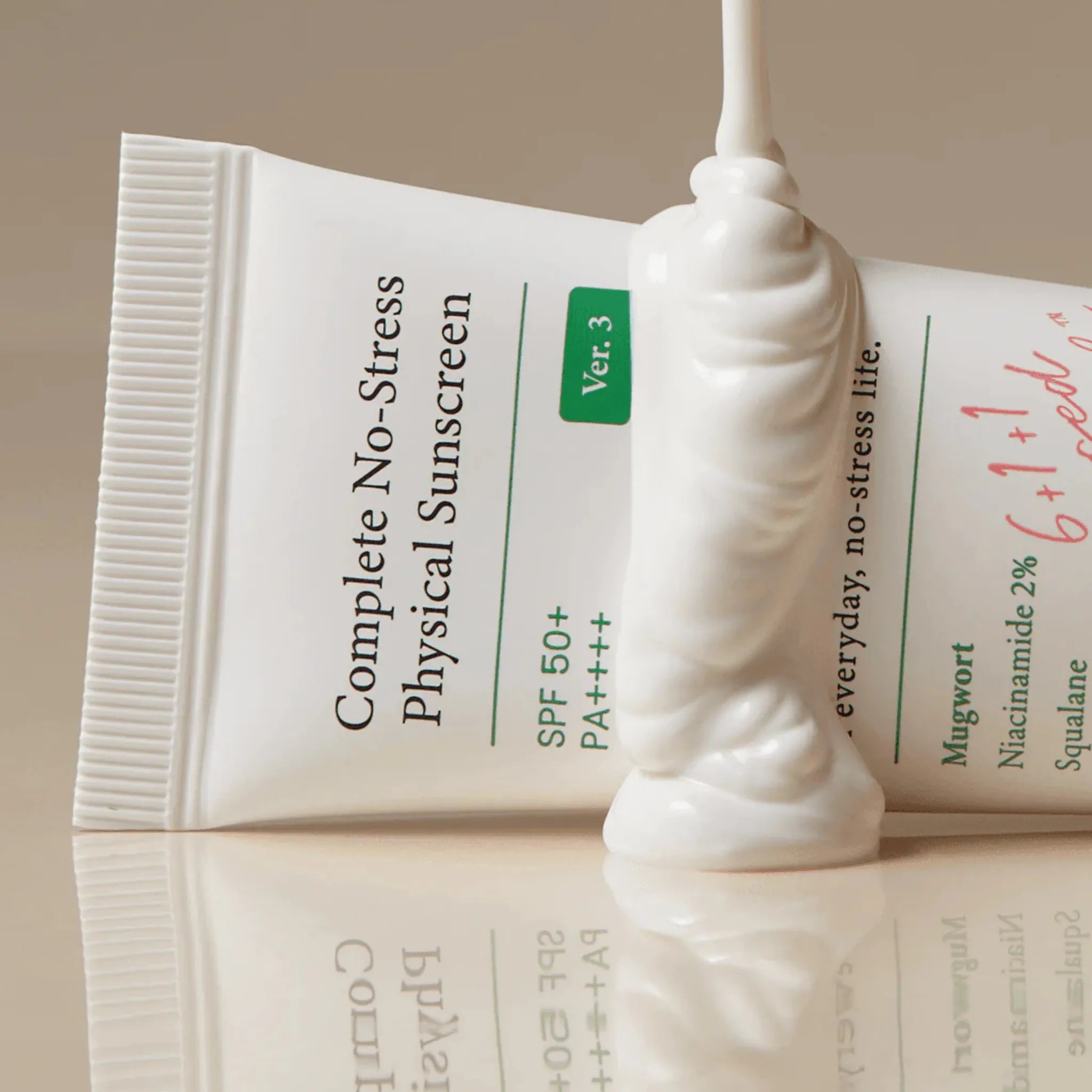 Complete No-Stress Physical Sunscreen - Cremă de Protecție Solară Minerală Fără Urme și Fără Ulei